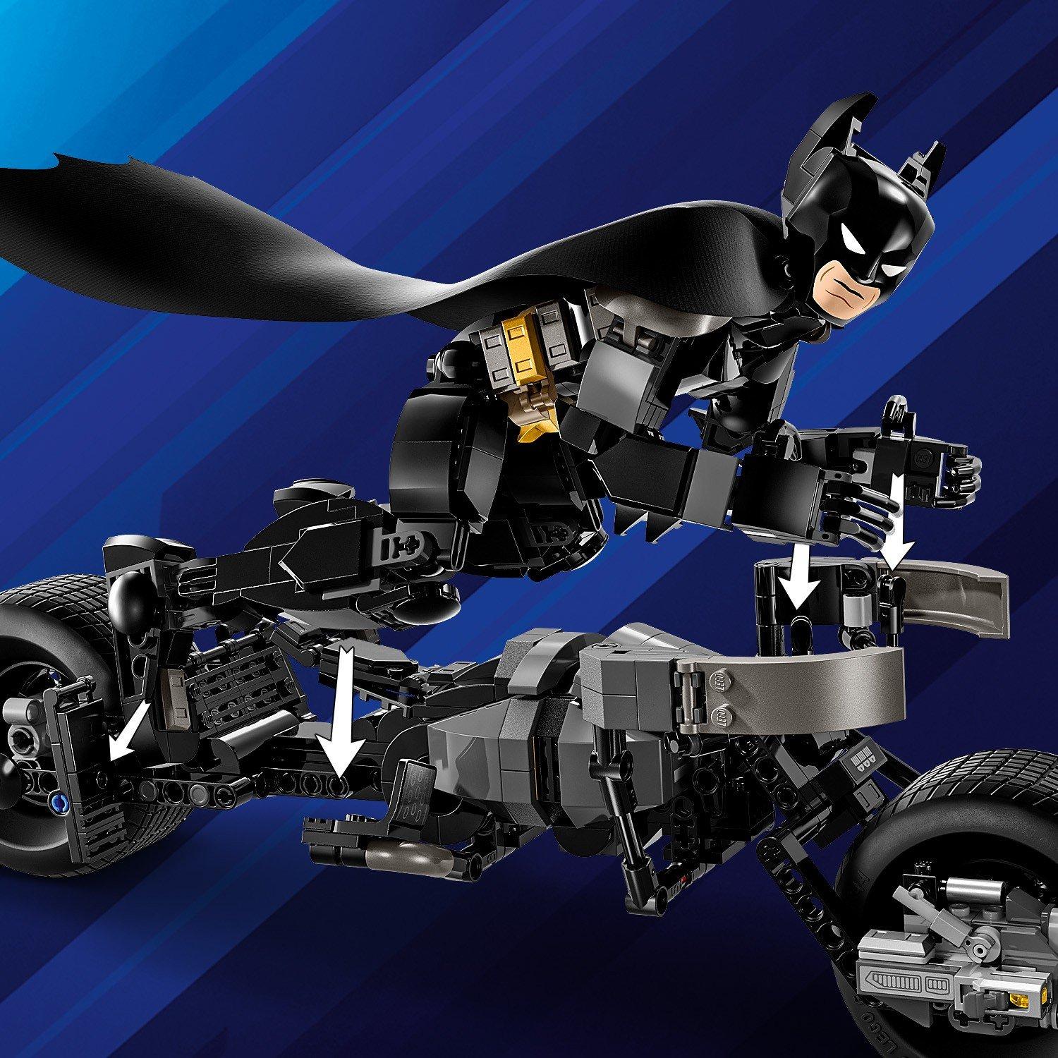 Mercadoria - LEGO - DC 76273 Batman Construction Figure Bat-Pod Bike - 11