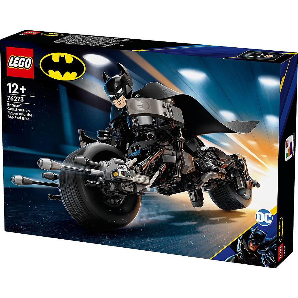 Merchandise - LEGO - DC 76273 Batman Construction Figure Bat-Pod Bike - 3