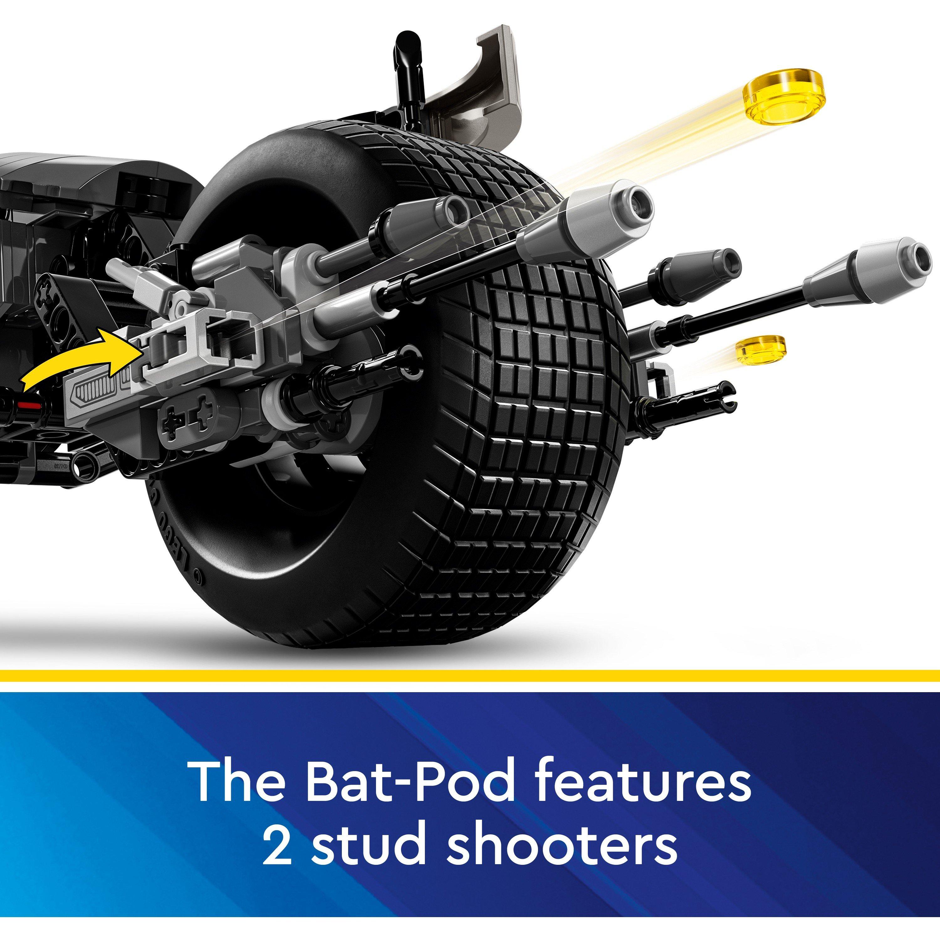 Mercadoria - LEGO - DC 76273 Batman Construction Figure Bat-Pod Bike - 6