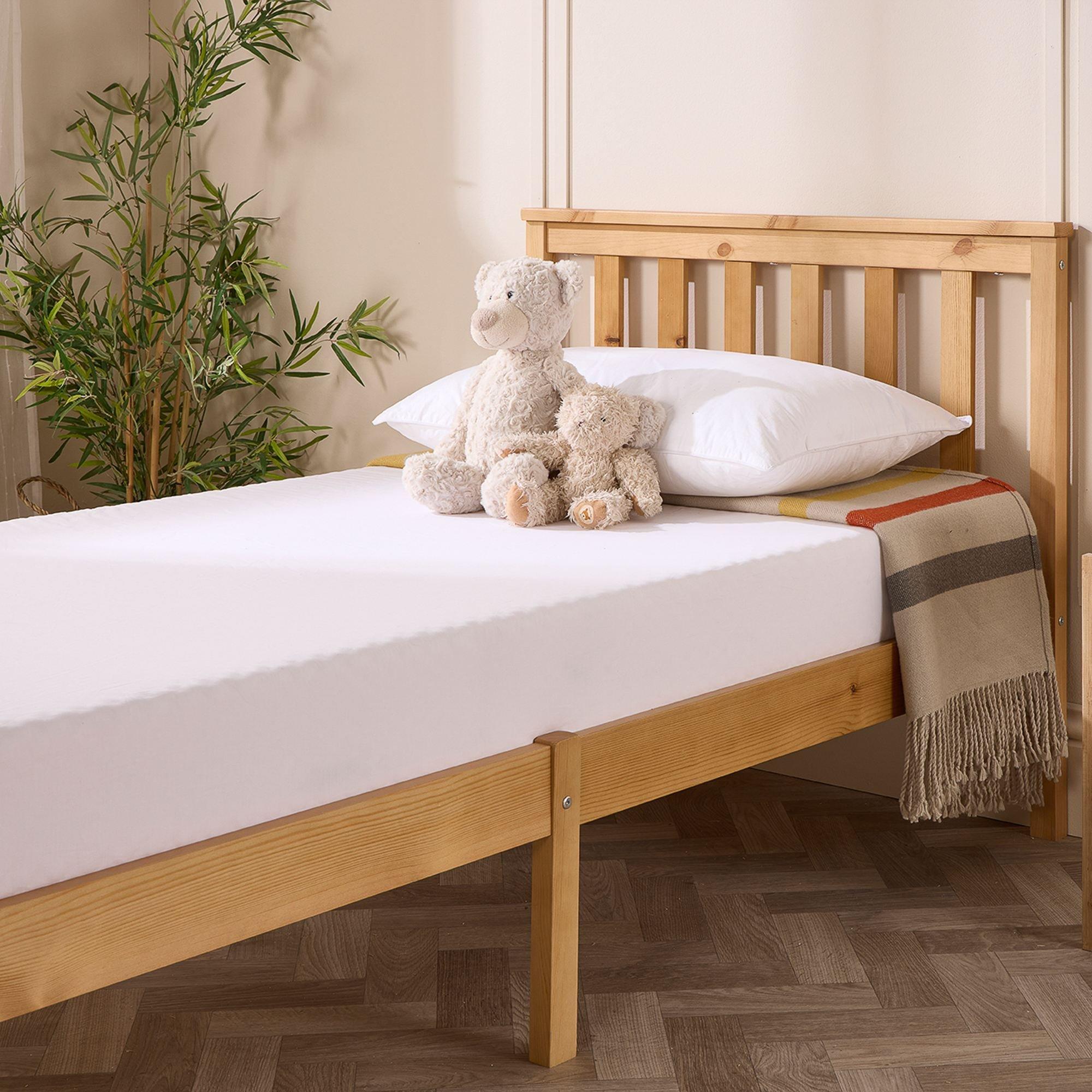 Natural - Aspire - Atlantic Bed Frame in Natural - 3