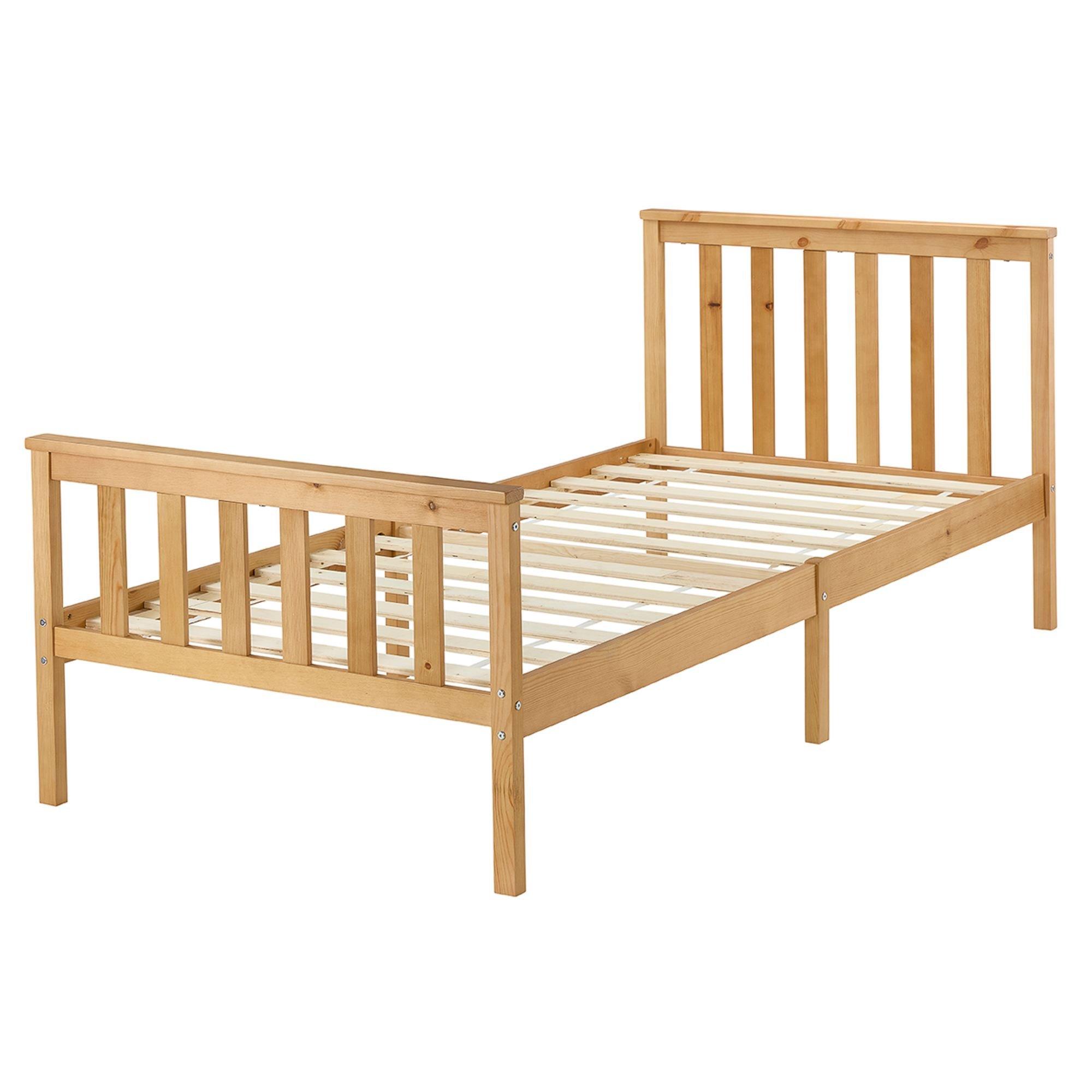 Natural - Aspire - Atlantic Bed Frame in Natural - 5
