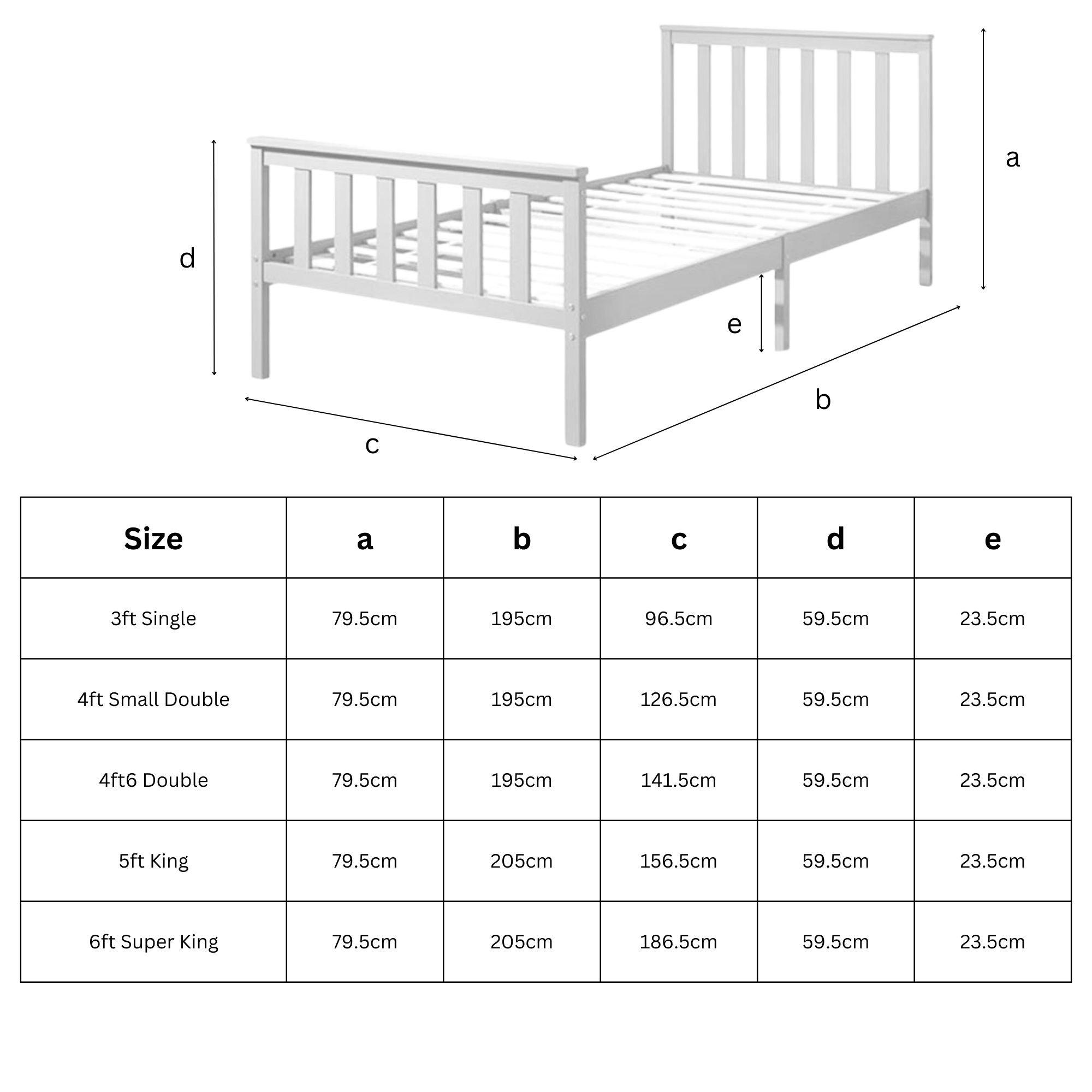 Natural - Aspire - Atlantic Bed Frame in Natural - 6