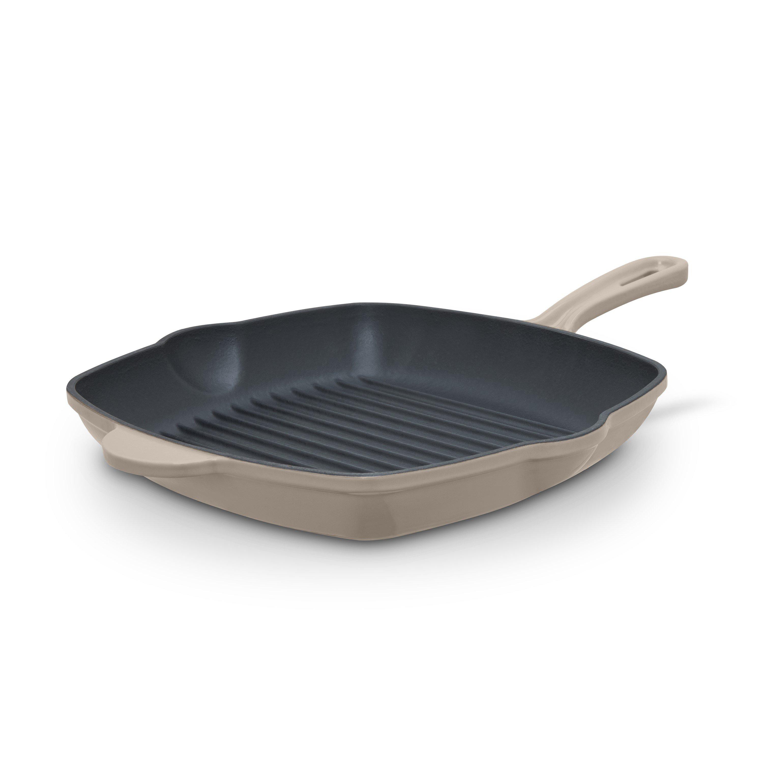 Beige - Barbary And Oak - Nattura 28cm Cast Iron Grill Pan Cashmere - 1