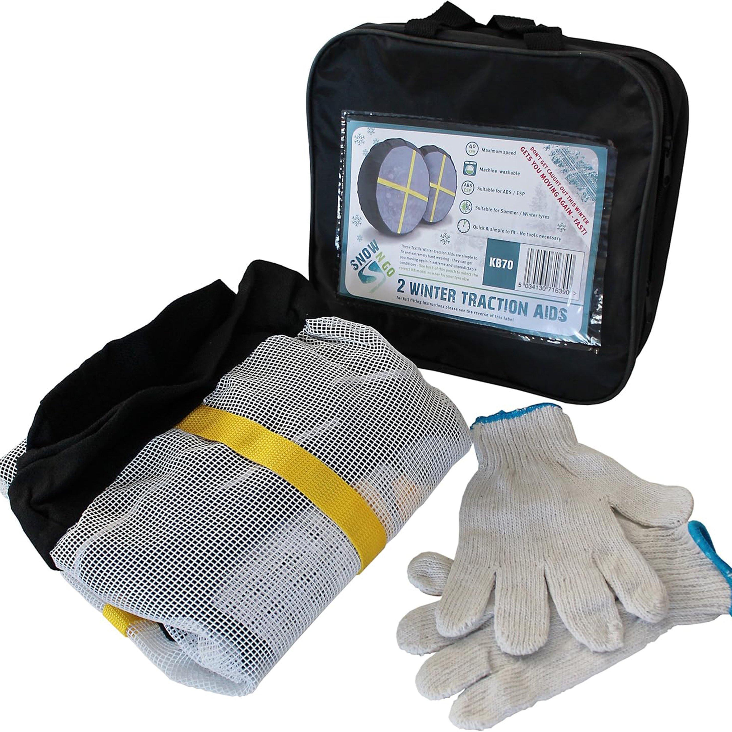 Black - Snow-N-Go - Snow N Go Traction Socks - 4