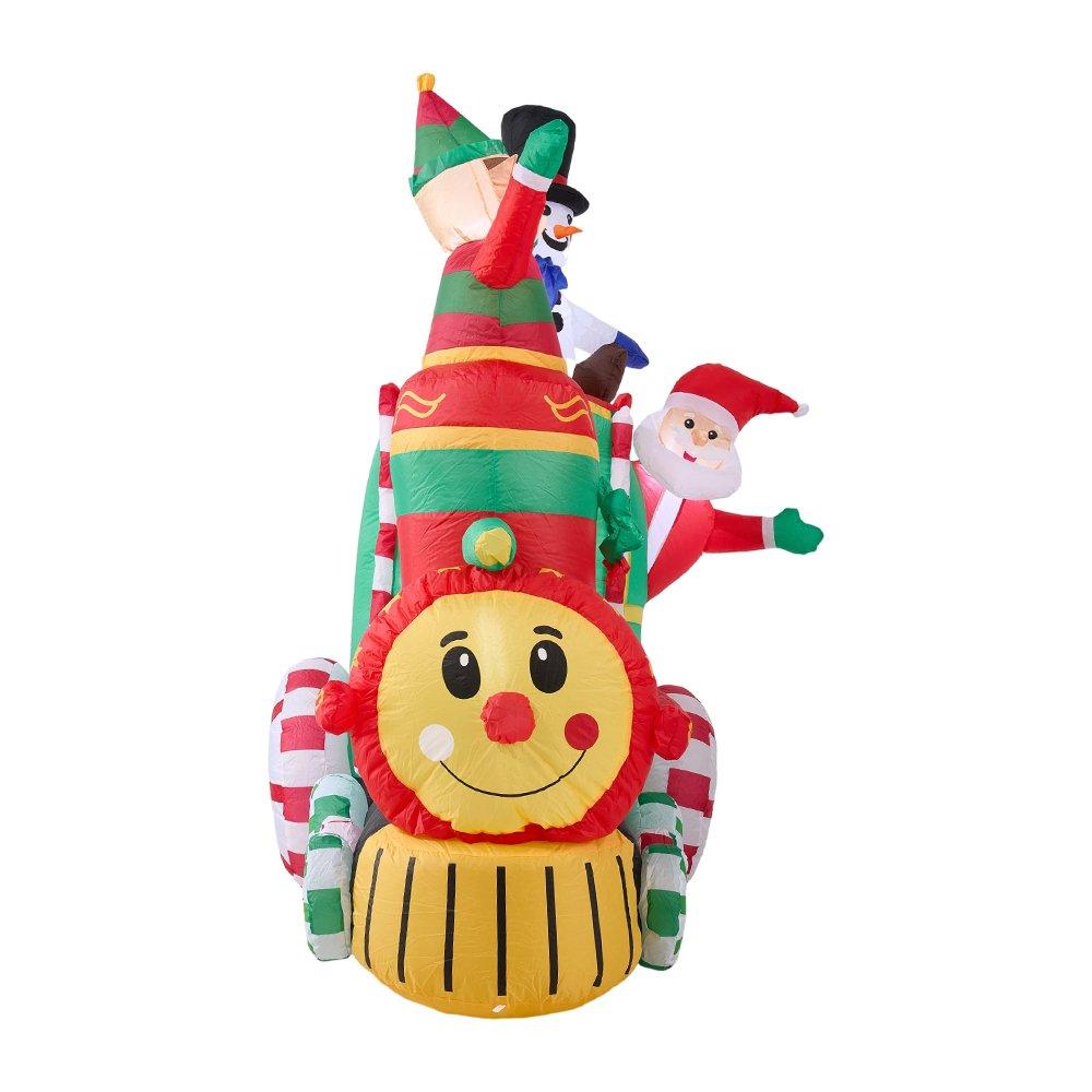 Green - LIFE IDEAS - 6FT Blow Up Christmas Inflatable - 4