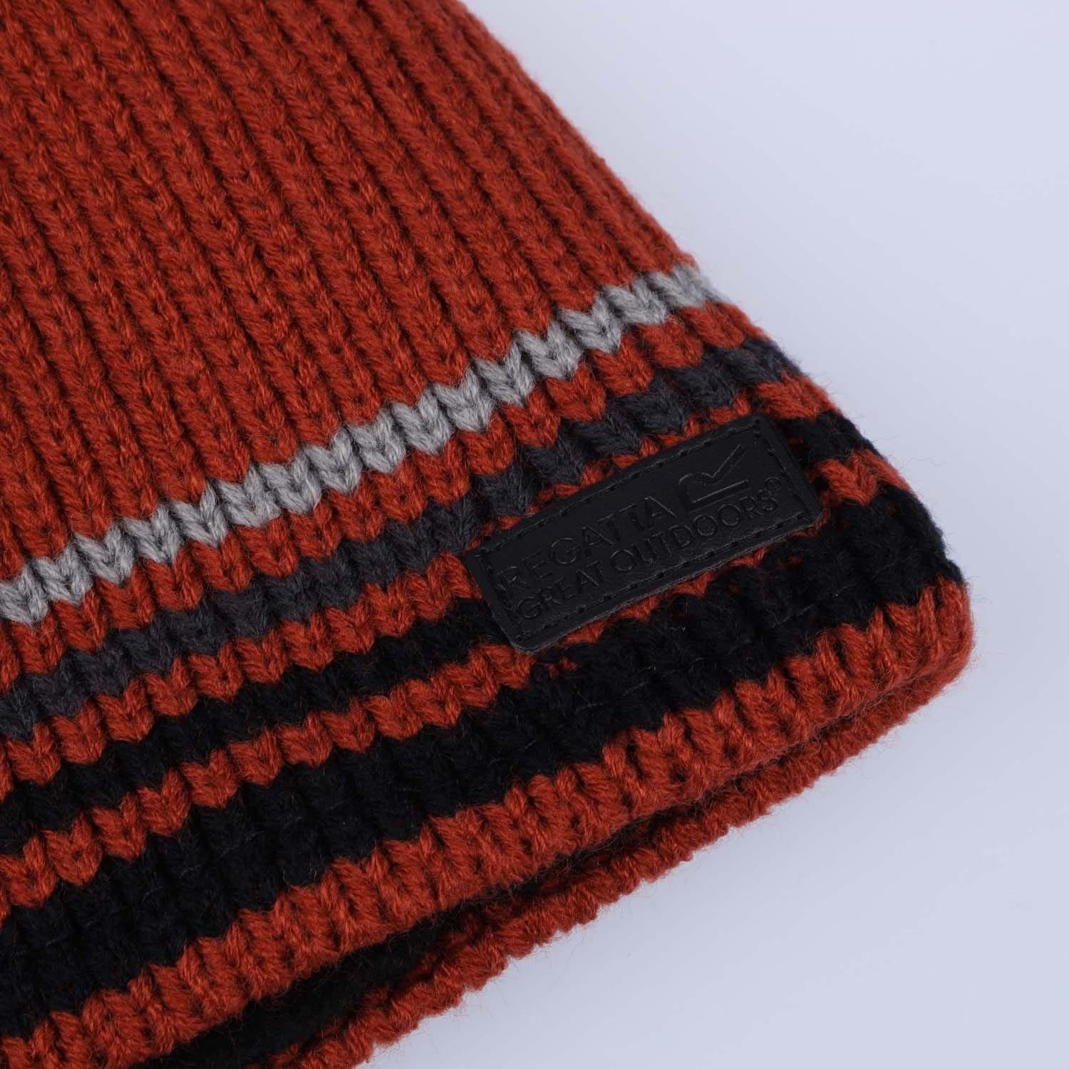 Red - Regatta - Balton IV Acrylic Beanie - 3