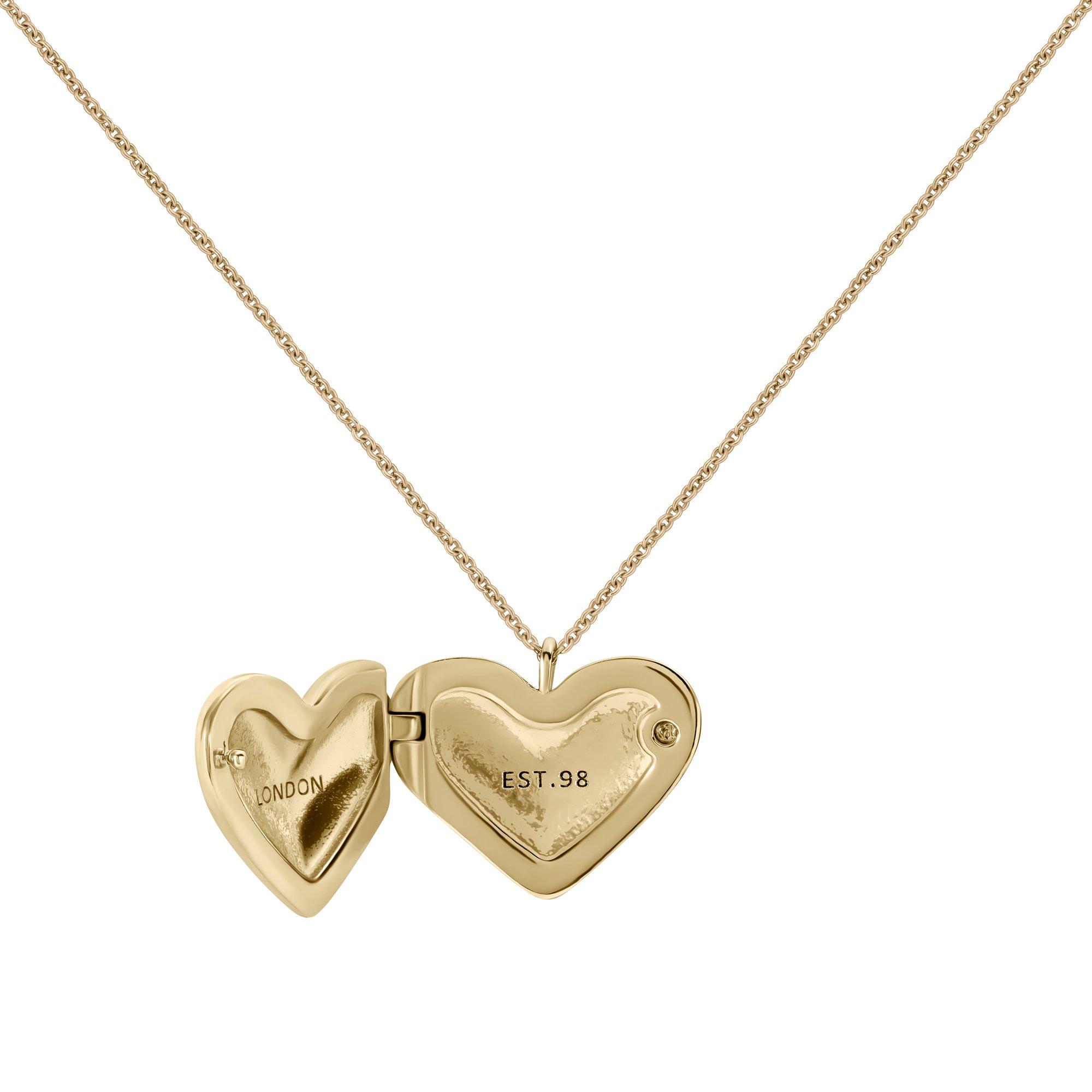 Gold - Radley - Radley 18ct Gold Plated Heart Necklace - 2