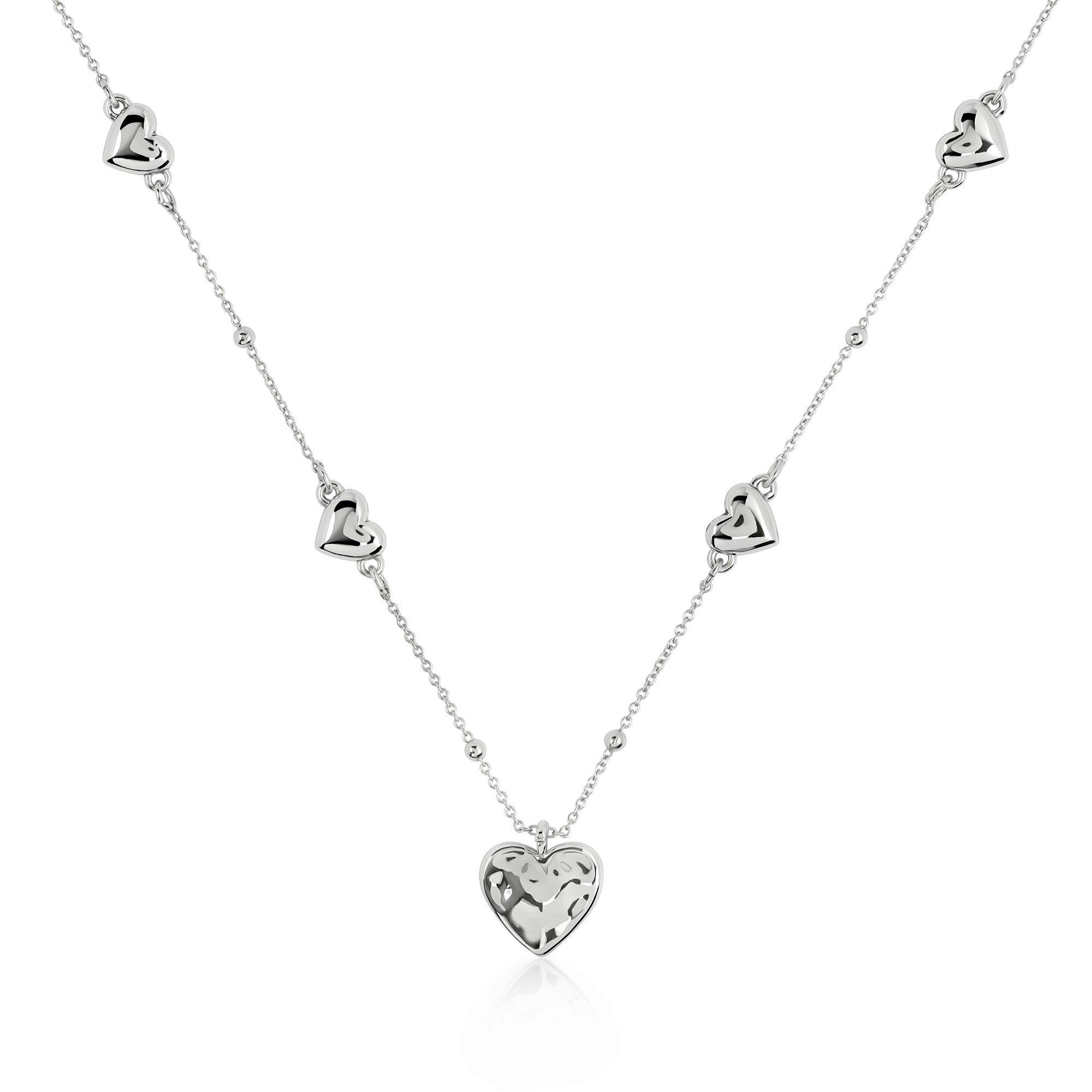 Silver - Radley - Radley Silver Plated Heart Necklace - 1