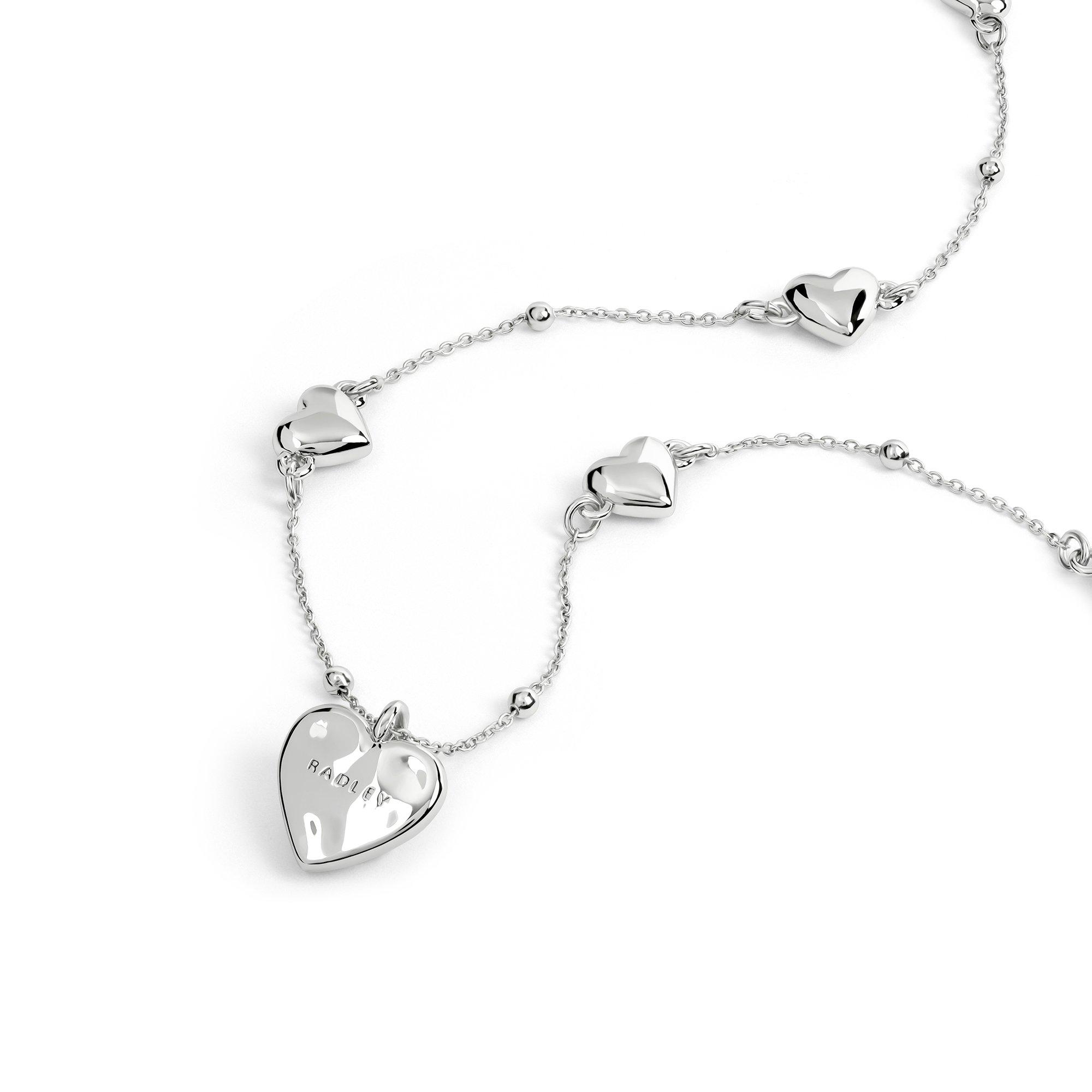 Silver - Radley - Radley Silver Plated Heart Necklace - 3