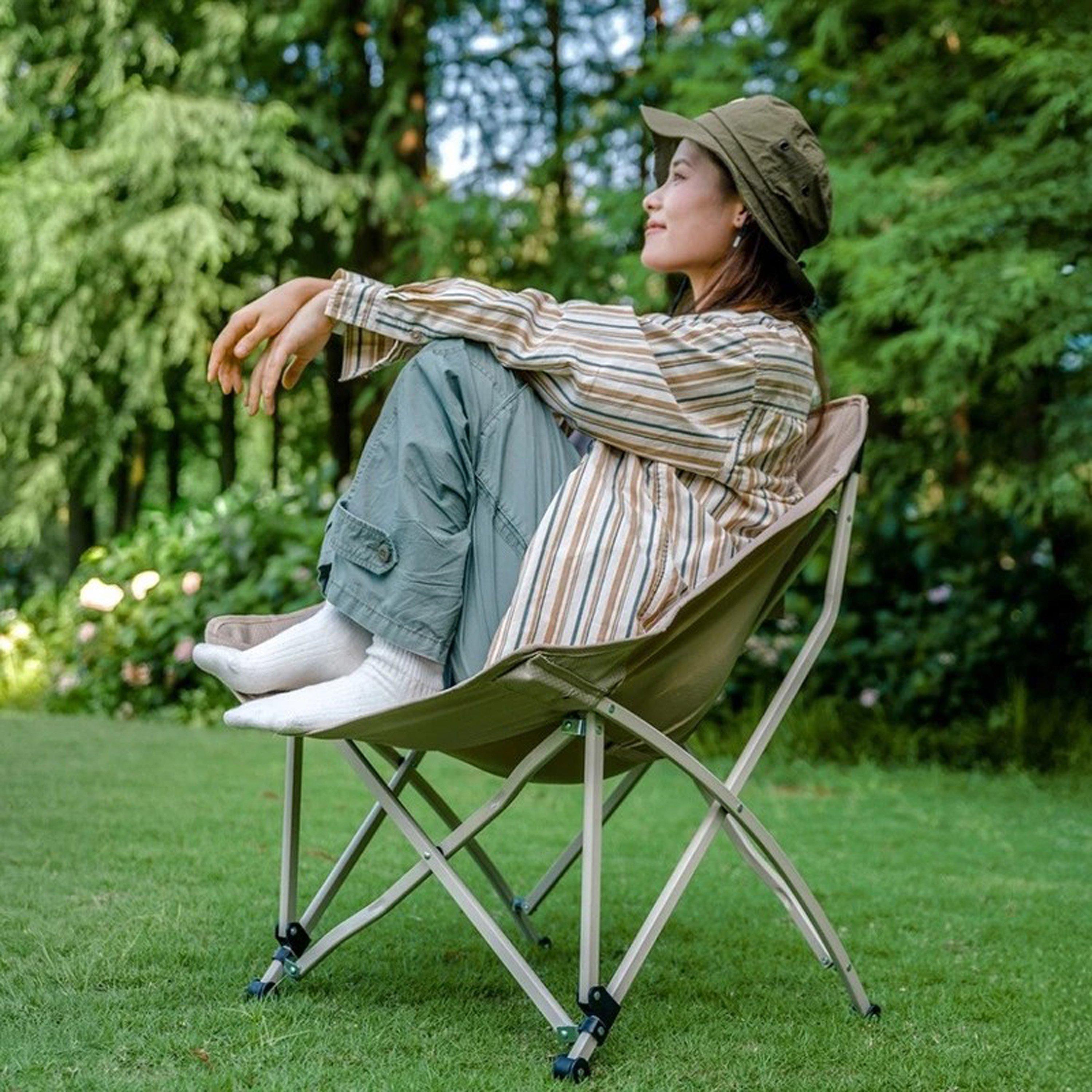 Black - Naturehike - All-Terrain Contoured Moon Chair - 11