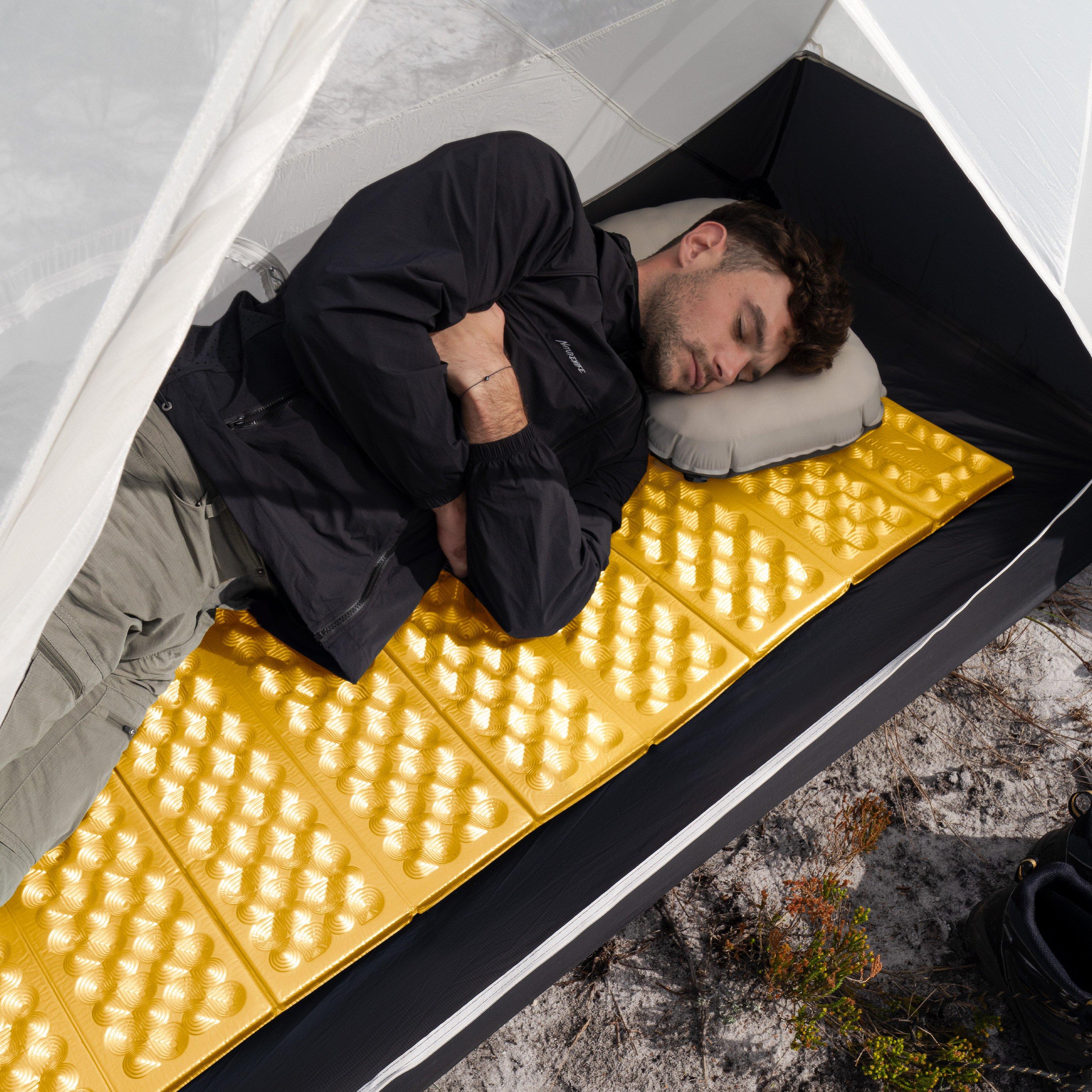 Army Green - Naturehike - Foldable Egg-Crate Mattress Pad - 3