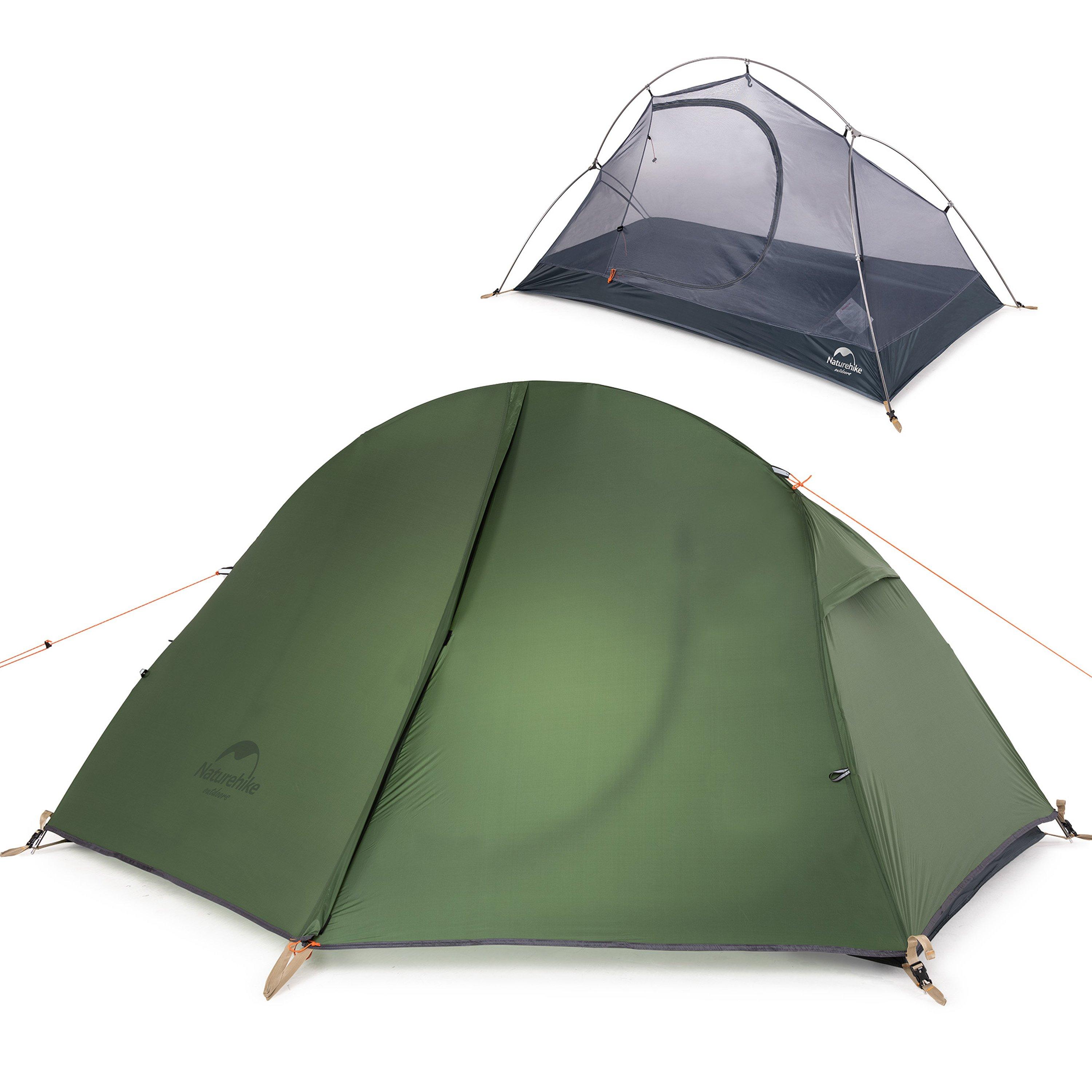 Forest Green - Naturehike - Naturehike Ultralight 1-Person Cycling Tent - 2