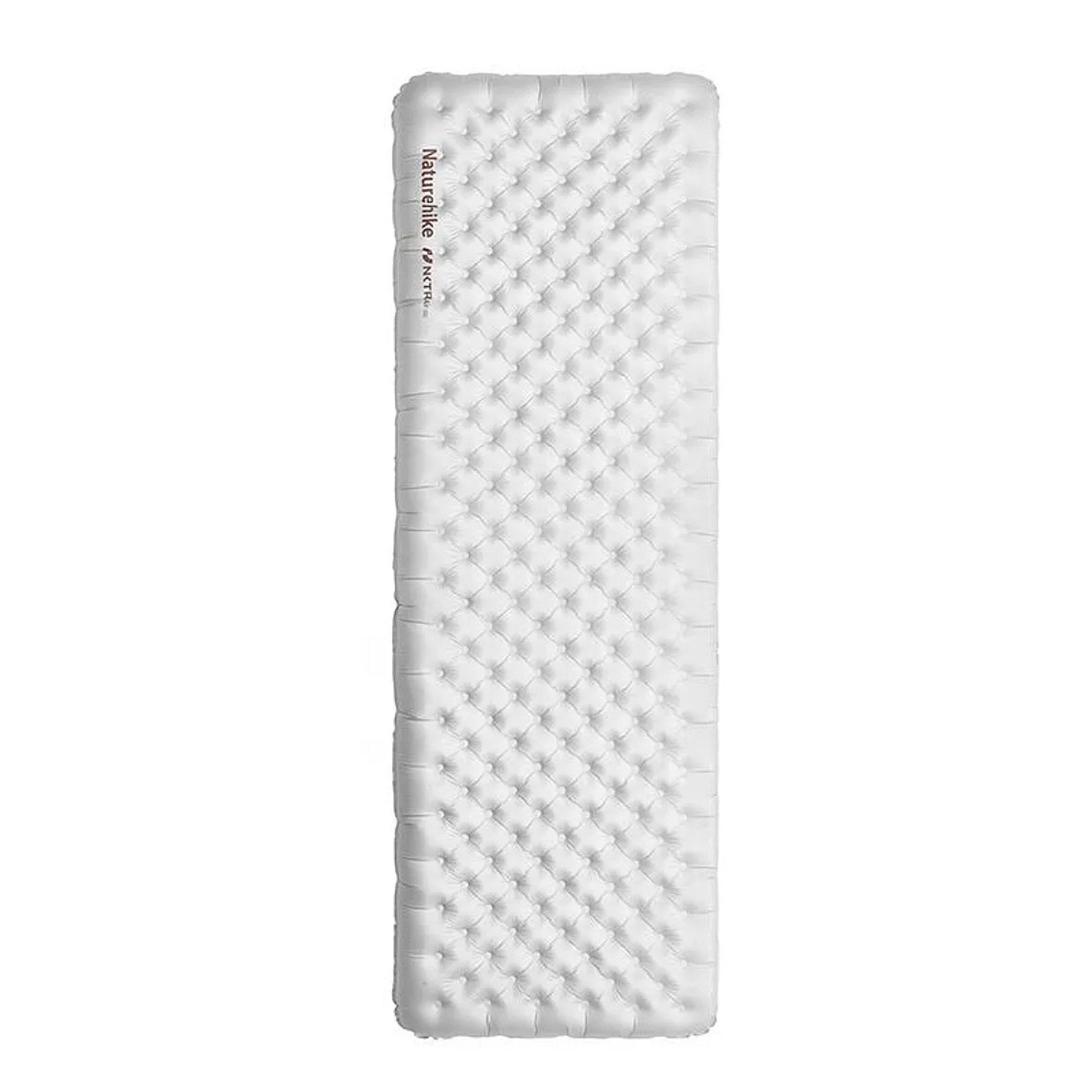 Naturehike  Tuye 5.8 Ultralight Inflatable Square Mattress - Carbon Silver - 183x58cm