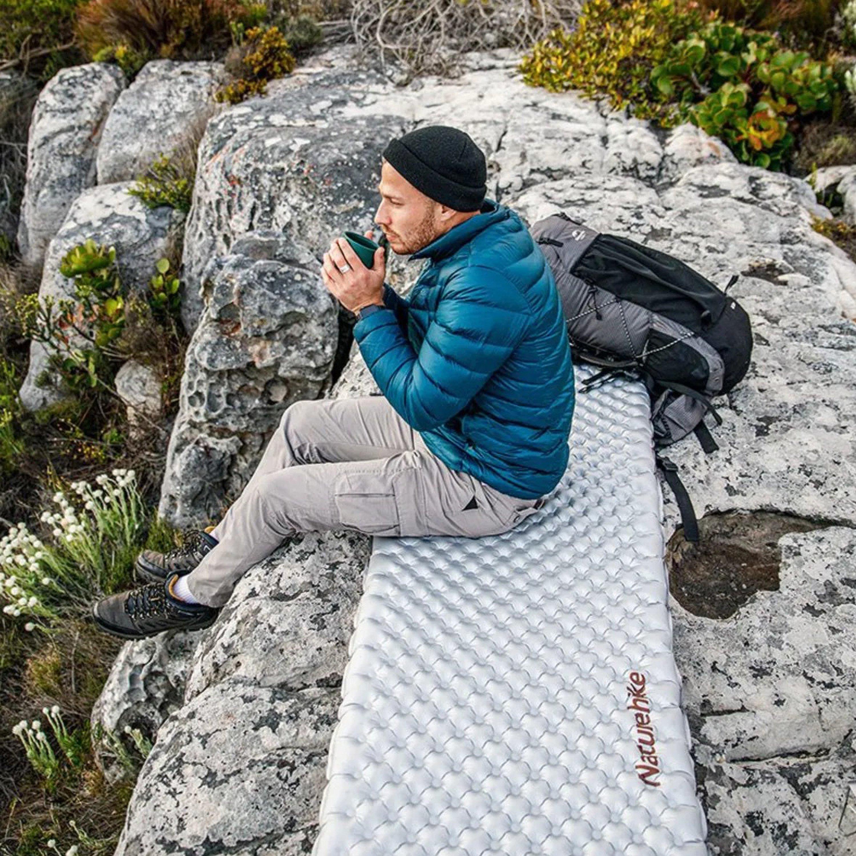 Carbon Silver - Naturehike - Naturehike Tuye 5.8 Ultralight Sleeping Mat - 3