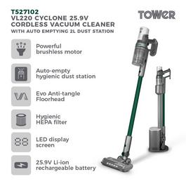 Tower VL220 Cyclone Dust Station Vacuum Station