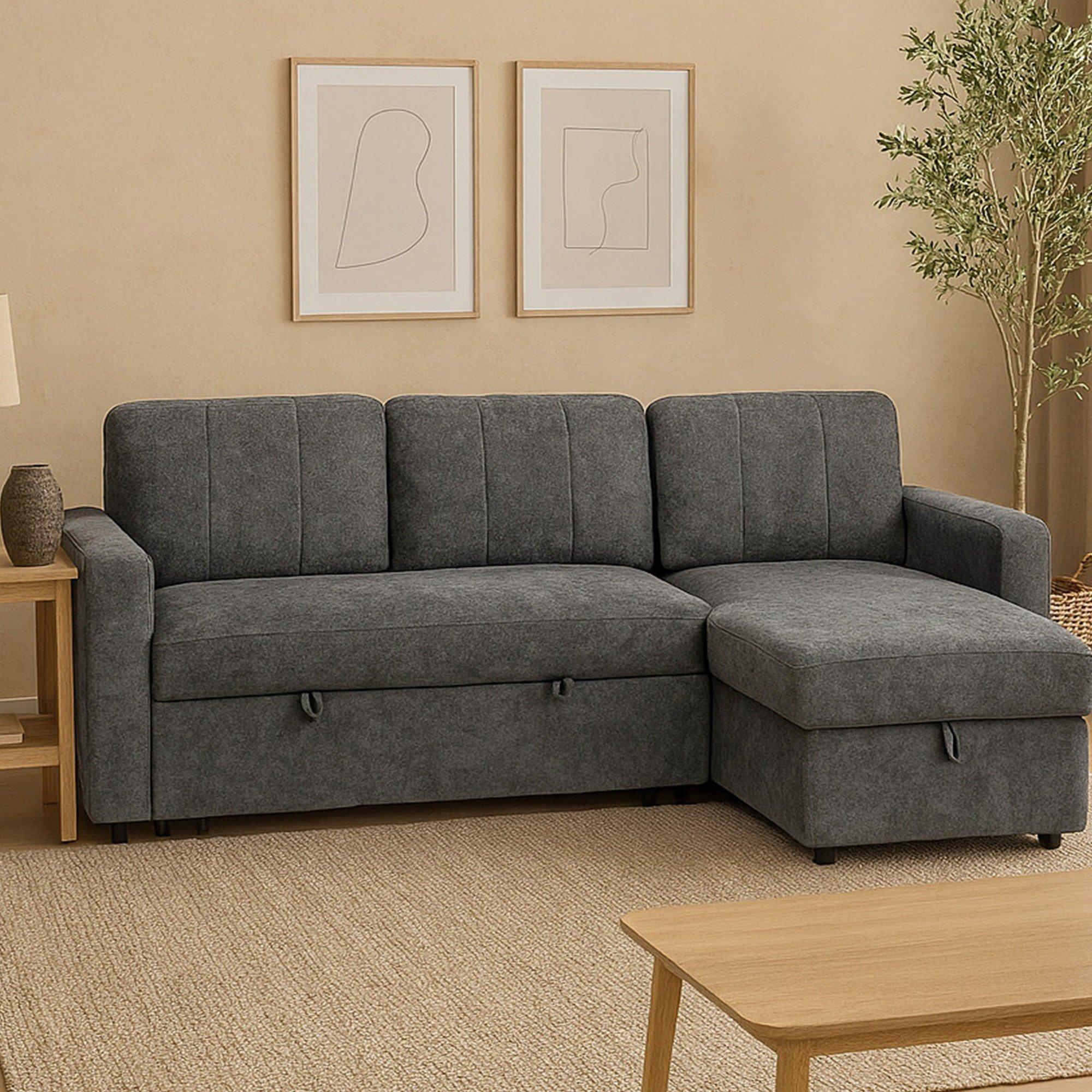 Aspire Nexis Corner Chaise Sofa Bed - Image 4