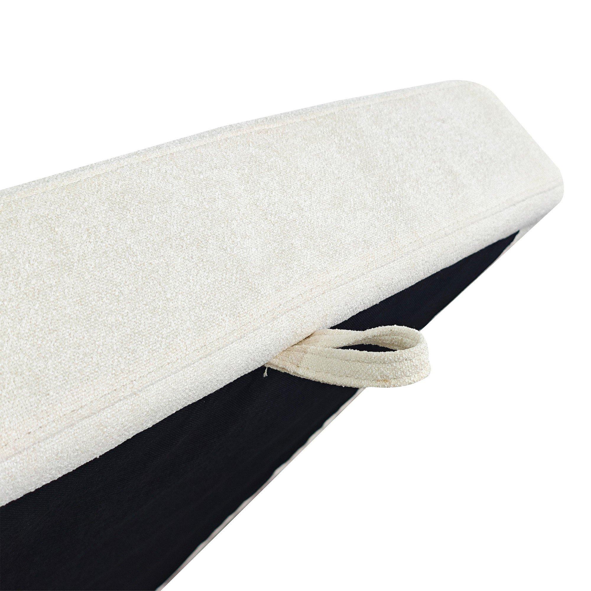 Natural - Aspire - Nexis Corner Sofa Bed with Storage, Chaise on the - 6