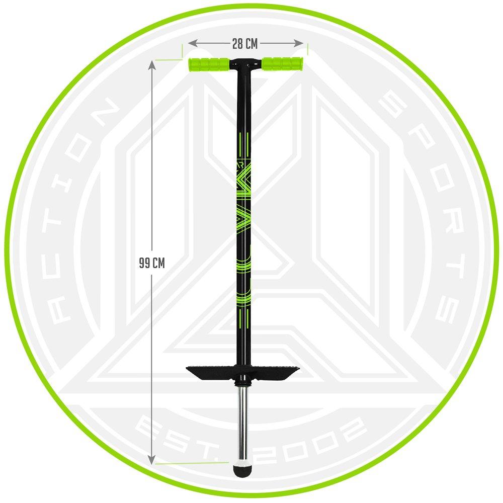 Black / Lime - Madd Gear - MADD GEAR CLASSIC RETRO POGO STICK - BOYS & GIRLS - 6