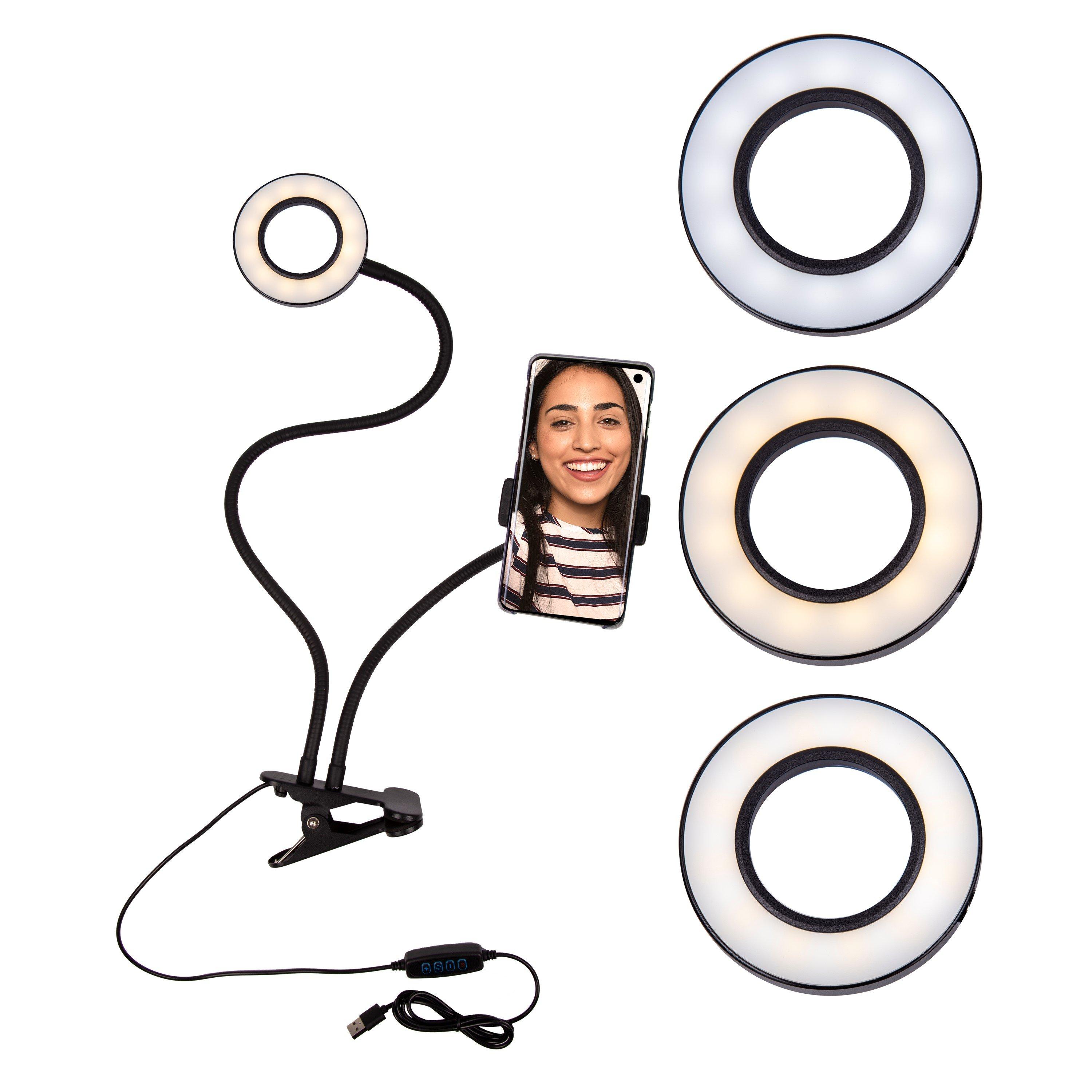 Fizz Creations  Desktop Selfie Ring Light - 