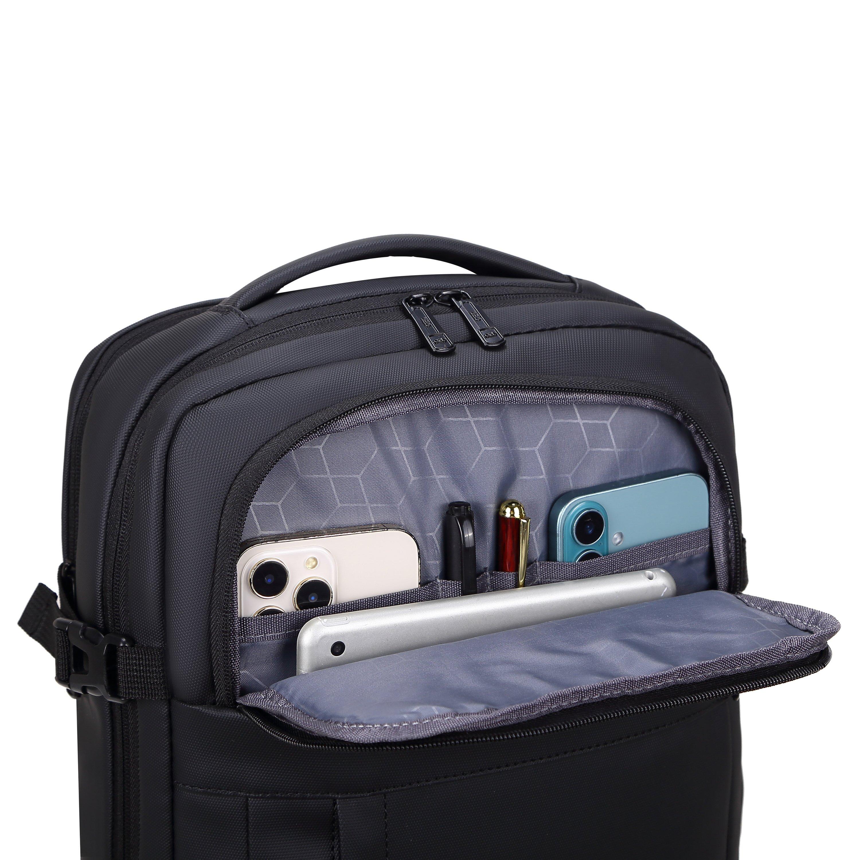 Black Ab009-01t - A2B - Pioneer Weatherproof RyanAir 20L Onboard Backpack - 8