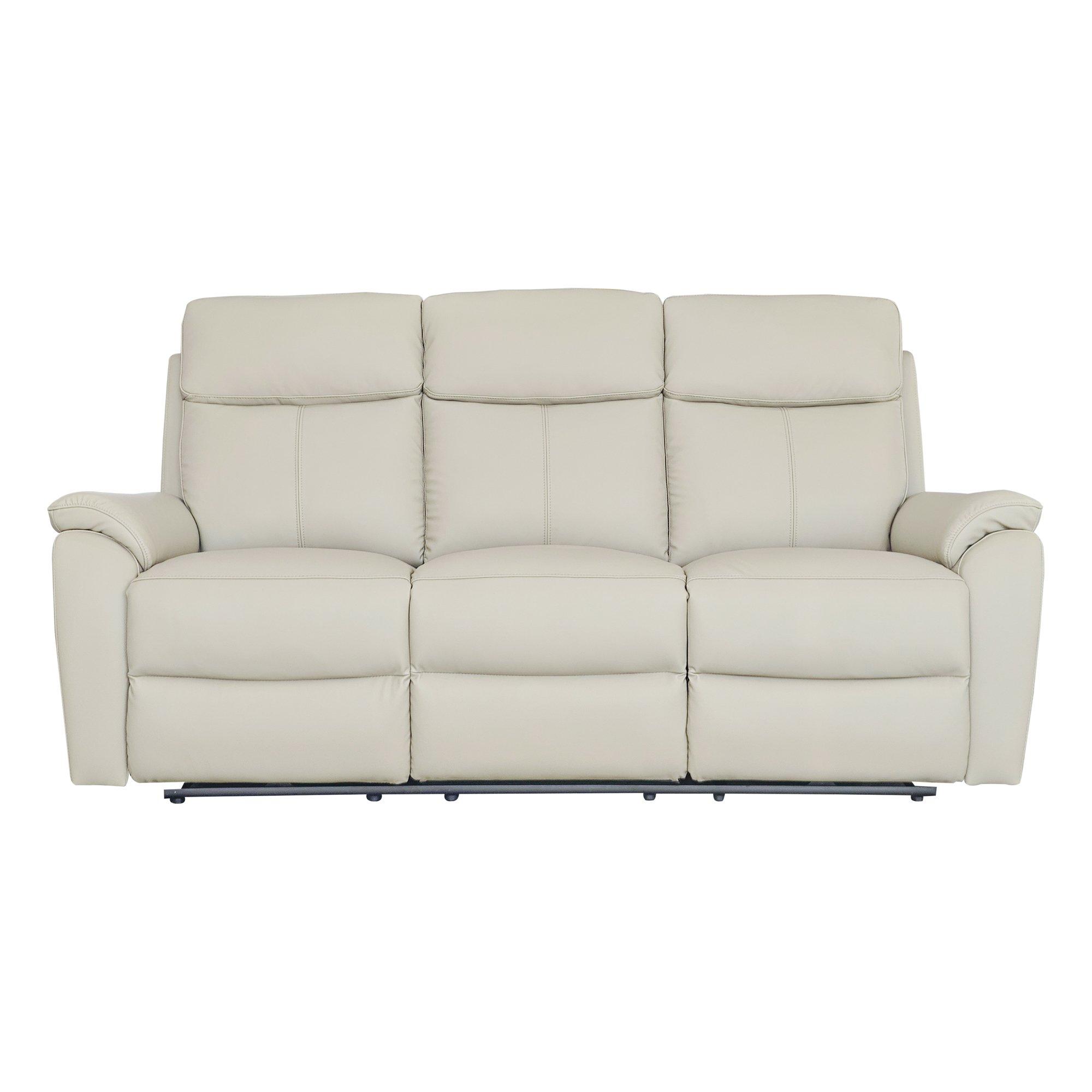 Light Grey - Aspire - Kingsmere 3 Seater Power Recliner Sofa - 4