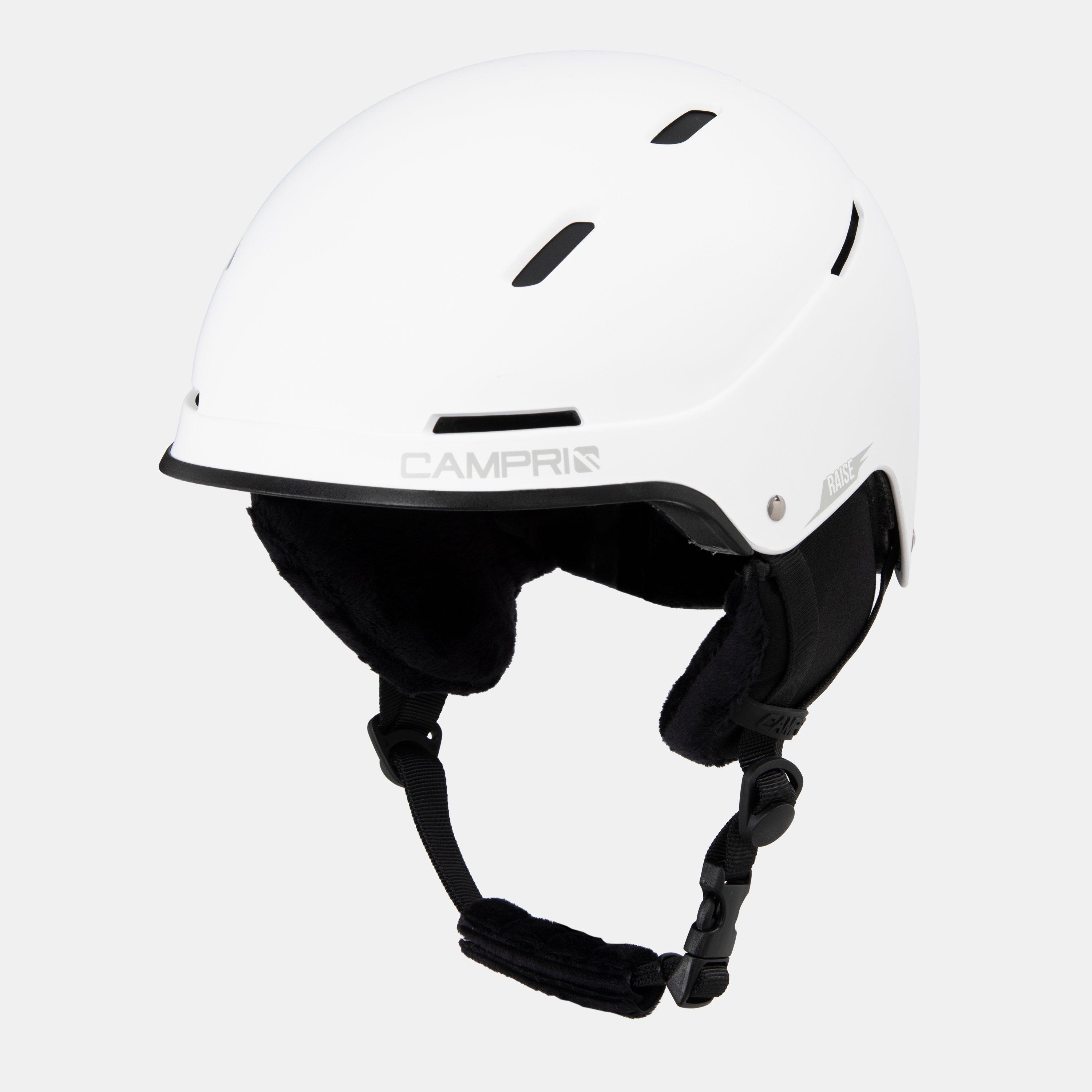 Campri  Adults Raise Ski Helmet - White - Medium