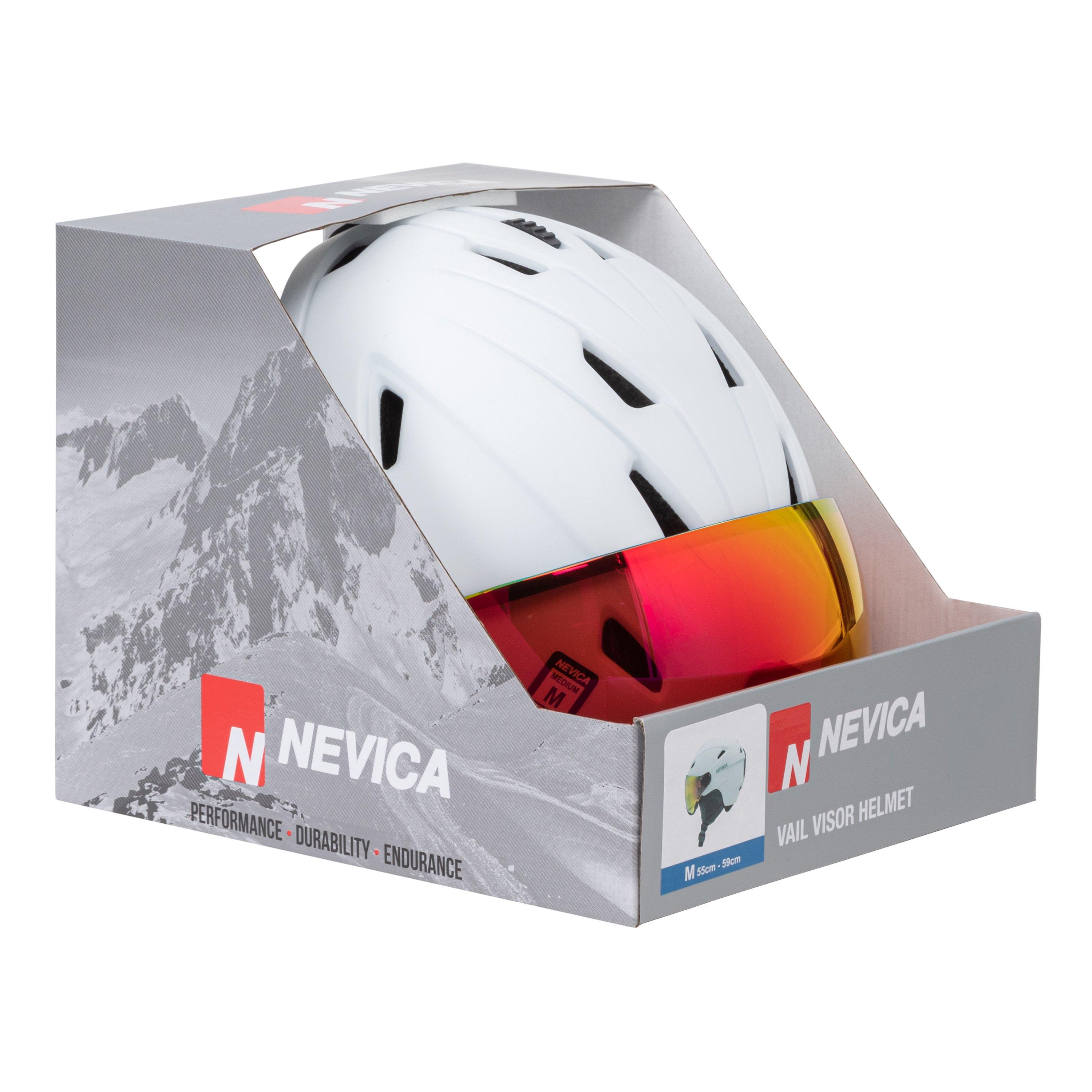 Hvid - Nevica - Vail Visor Ski Helmet Adults - 6