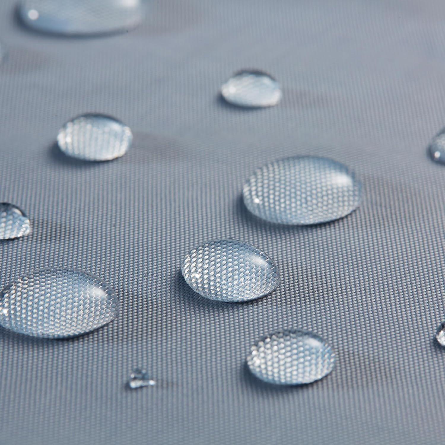 Grey - VonHaus - Medium BBQ Cover- (H)124.5 x (W)152 x (D)67cm - 7