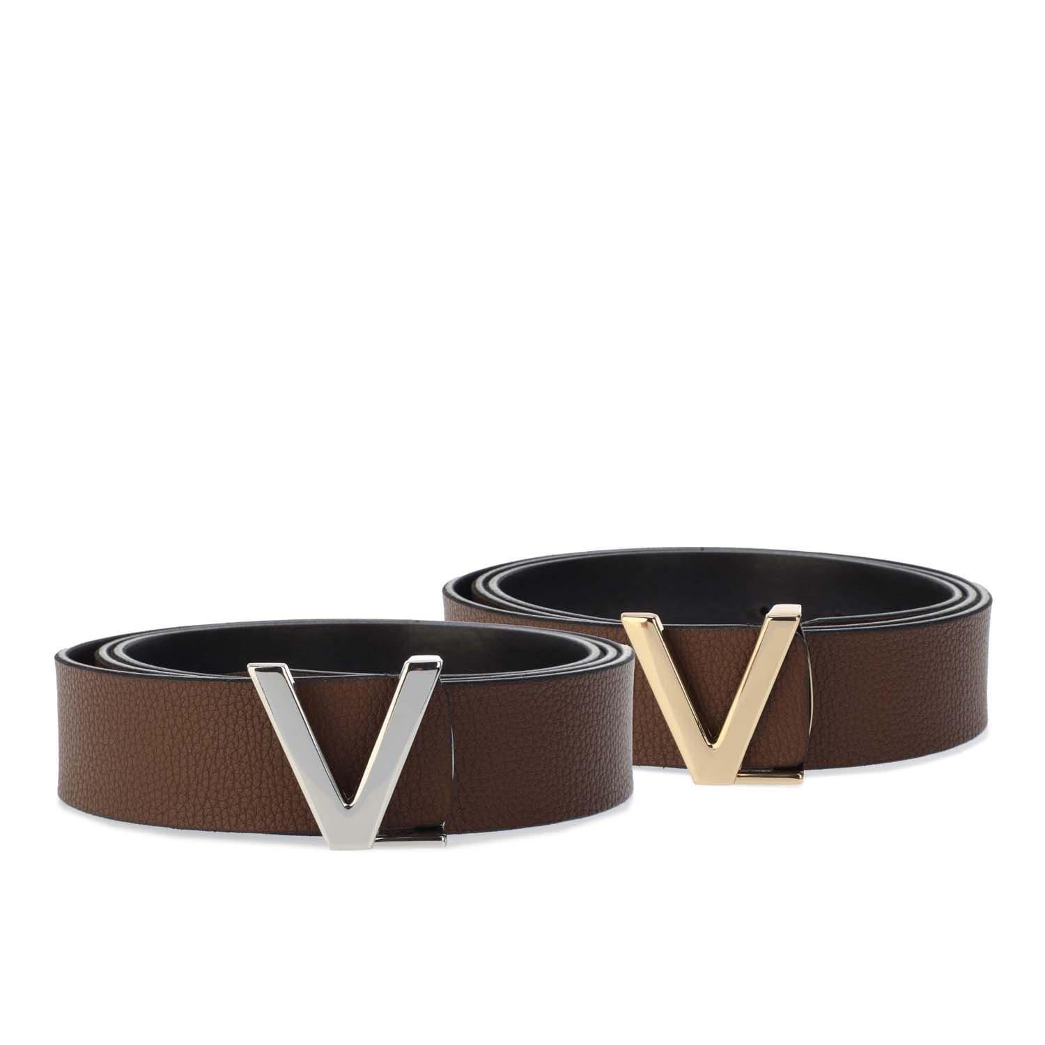Brown - Valentino - Belt Gift Set - 1