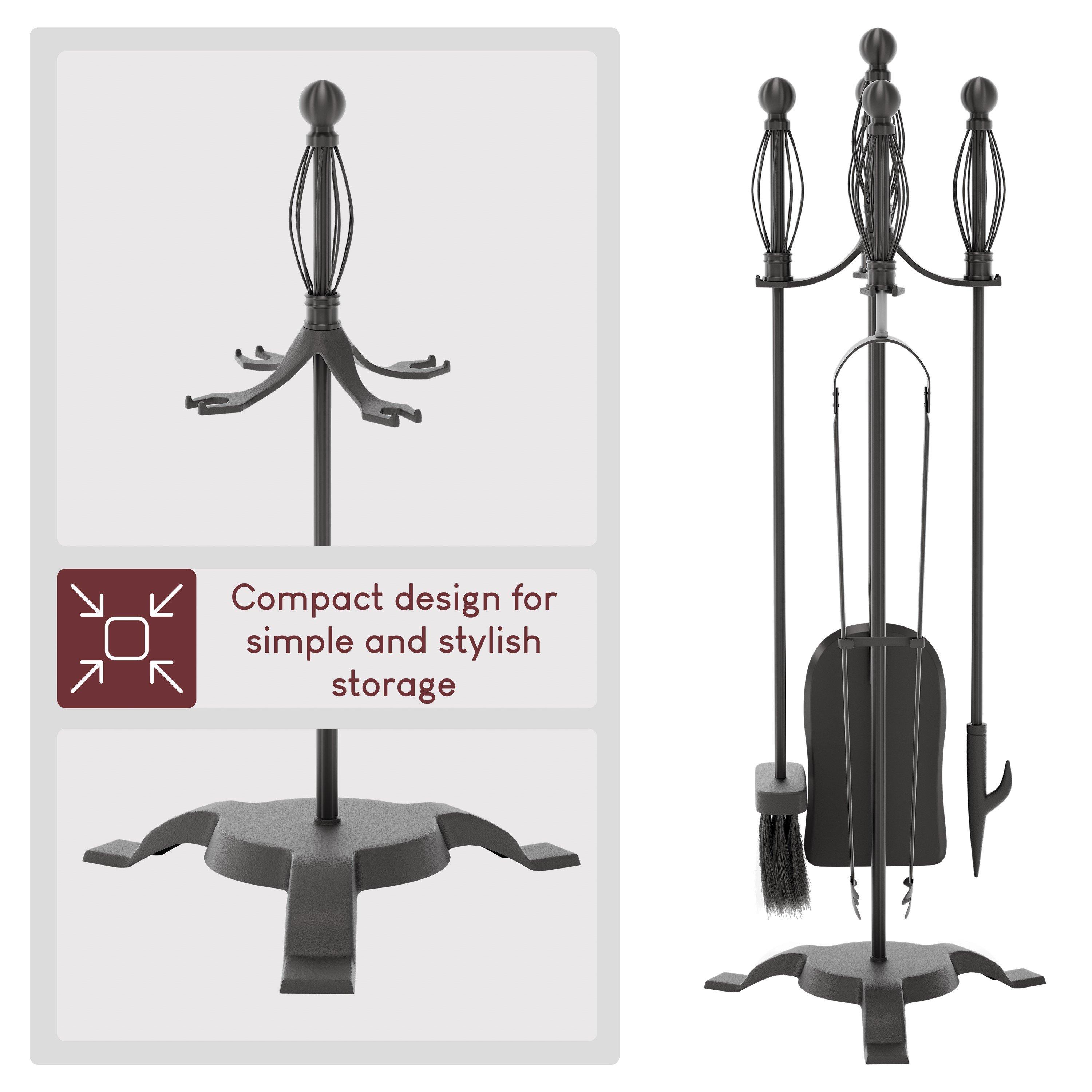 Black - Lassic - Fire Vida 5 Piece Darton Companion Set - 6