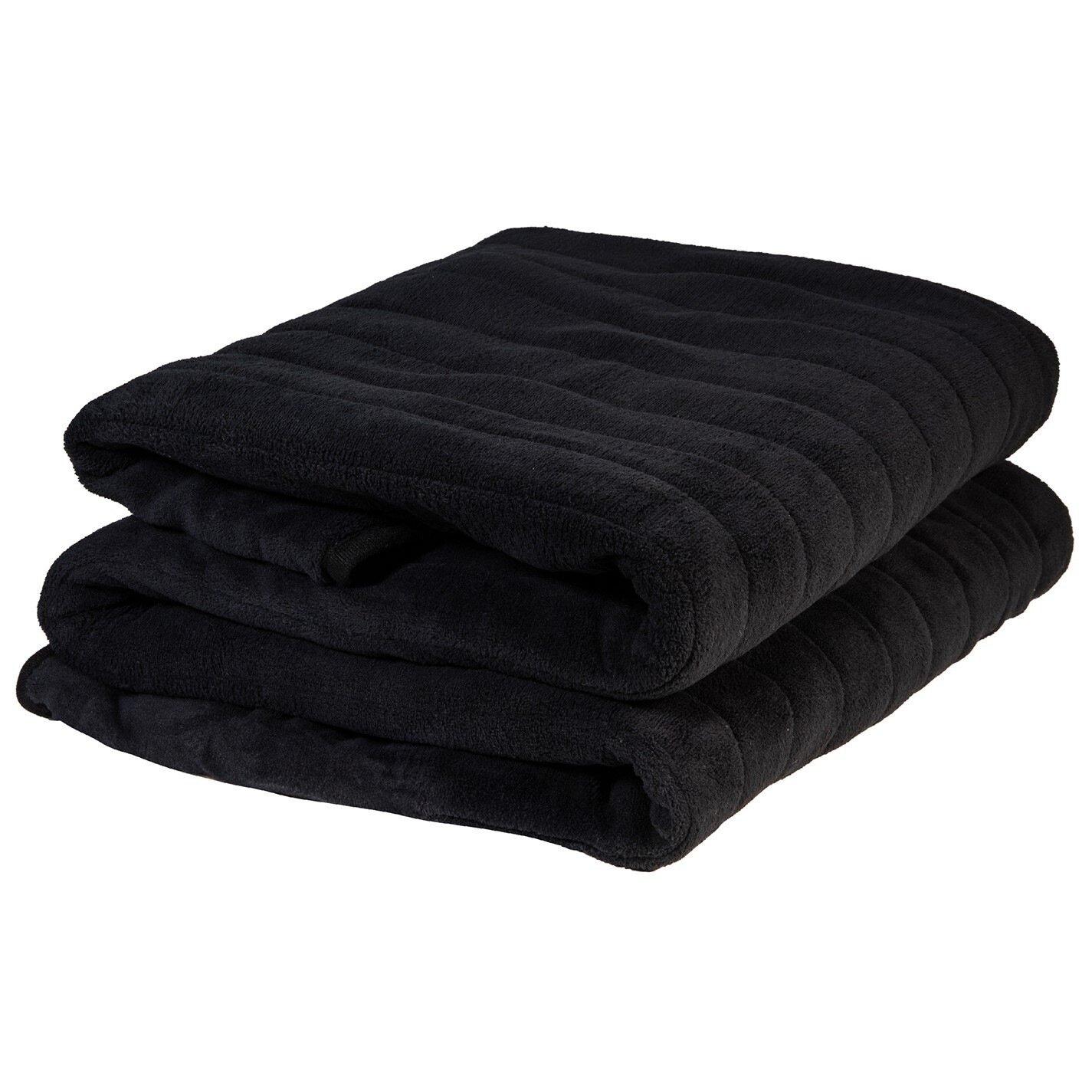 Black - Russell Hobbs - Russell Hobbs RHHT1004BLA Heated Throw Black - 10