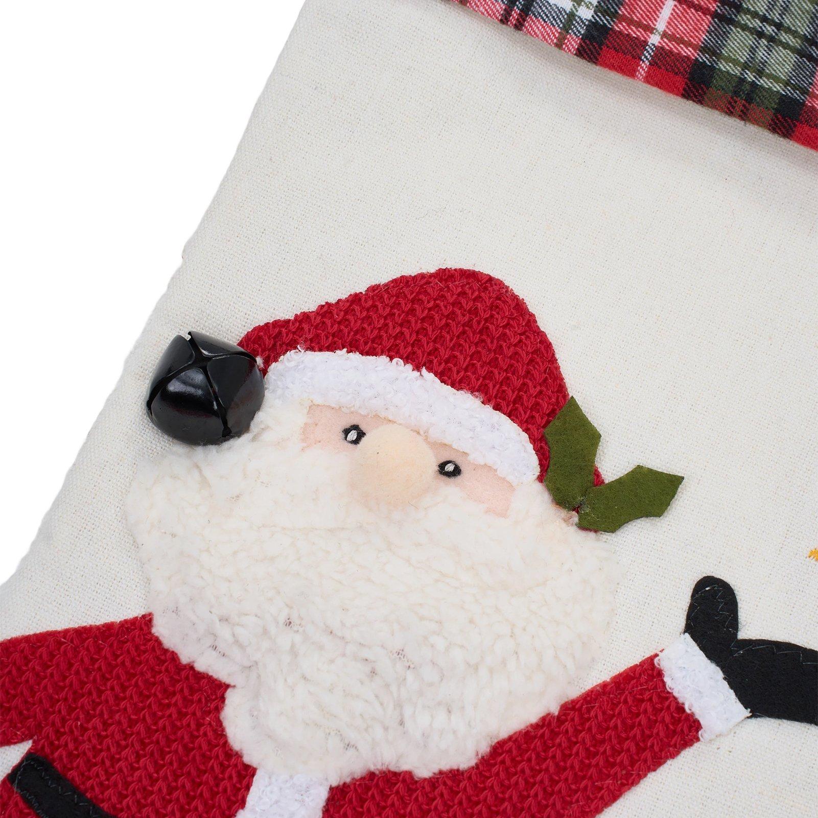 Multi - LIFE IDEAS - 3pcs Christmas Stockings - 6