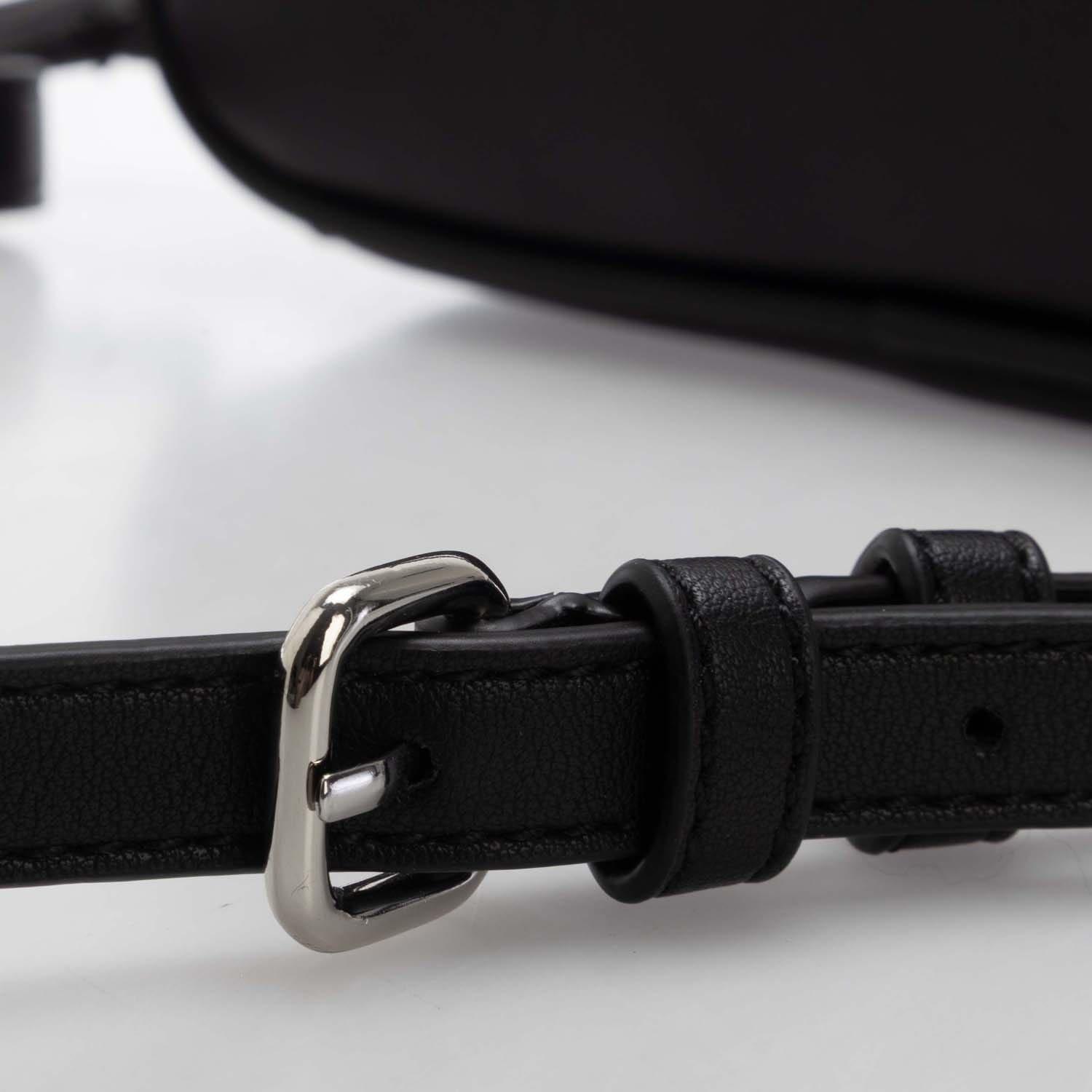 Black Silver - DKNY - Naria Dz Top Handle Camera Crossbody - 6