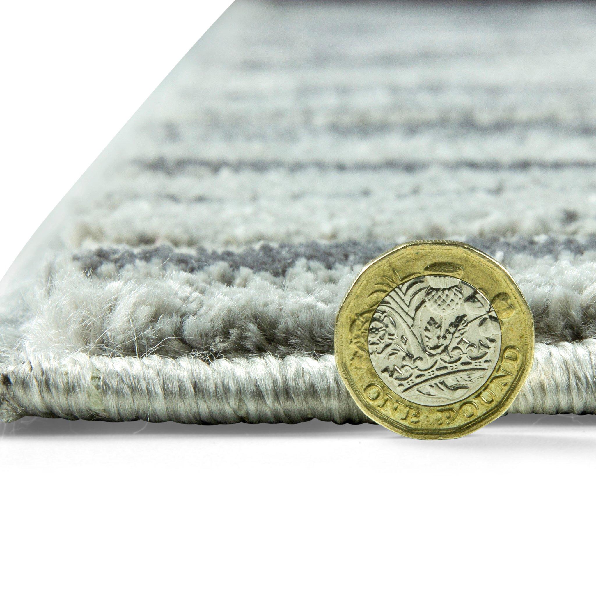 Grey - Arthouse - Rhythm Willow Grey 120 x 170cm Rug - 3