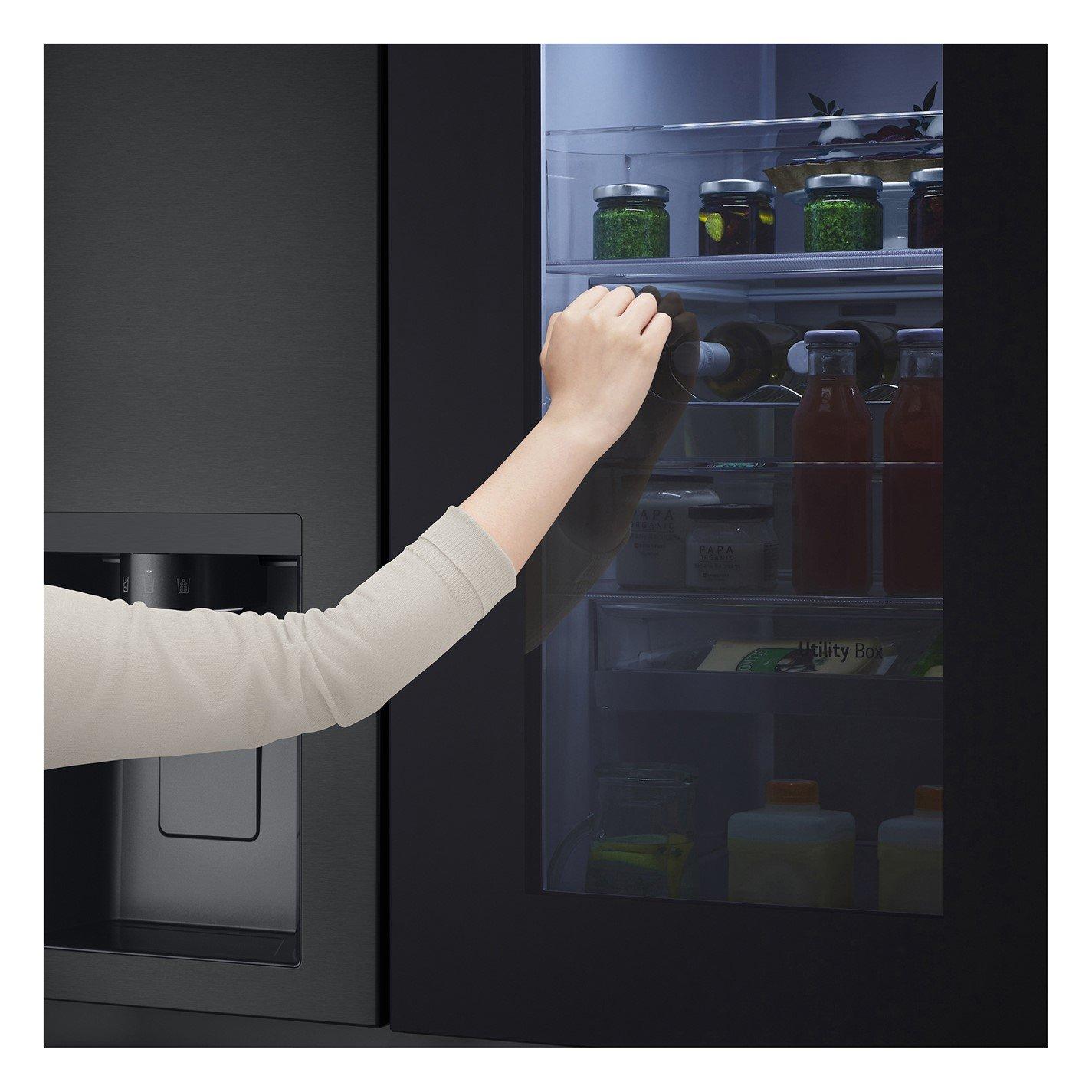 Essence Black S - LG - InstaView™ American Style Smart Fridge Freezer - 4