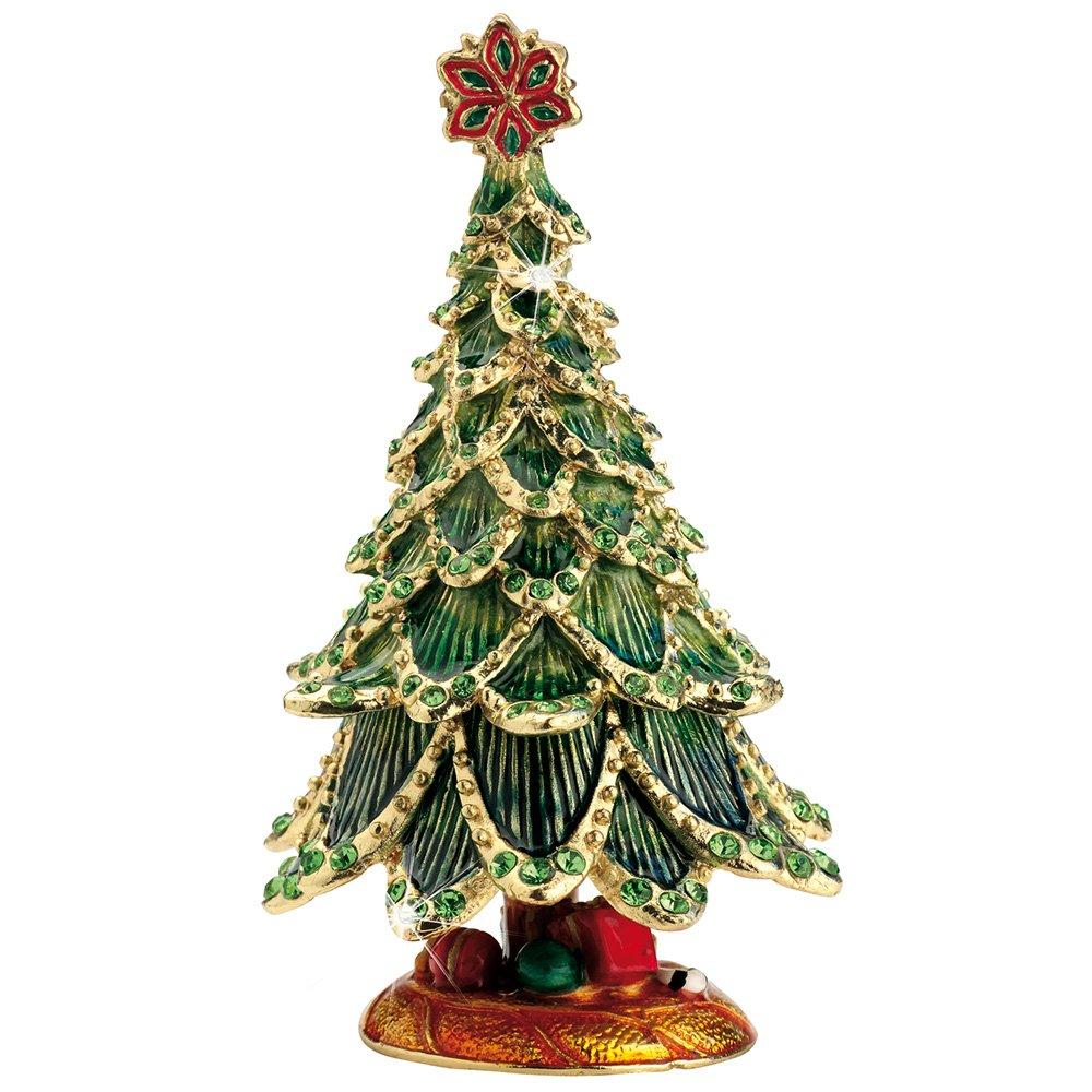 Green - Craycombe Christmas - 6025 - Christmas Tree Trinket Box
