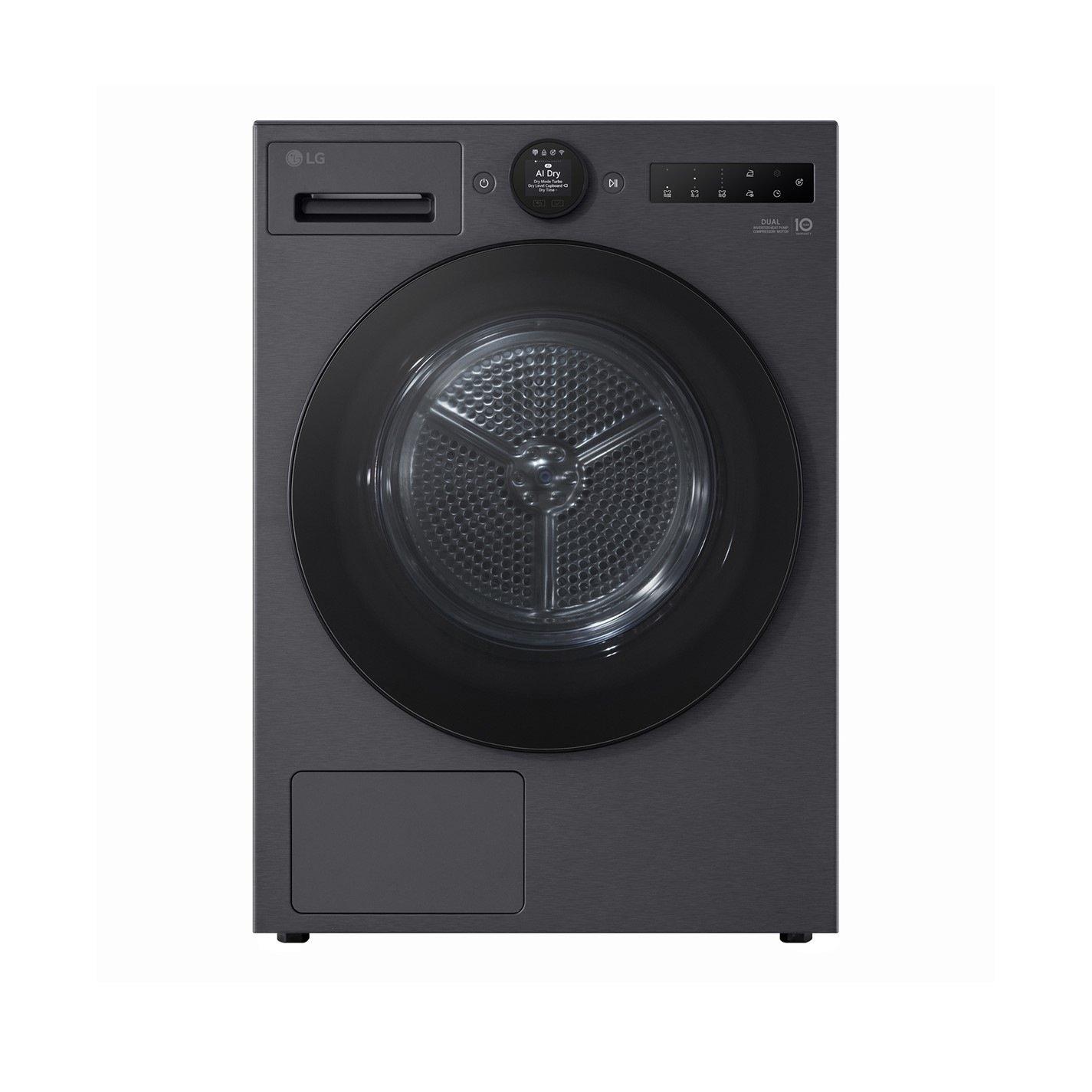 LG 10KG Turbo Dry Tumble Dryer Essence Matte Black