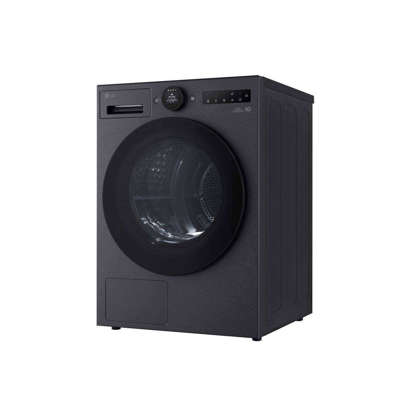 Matte Black - LG - 10KG Turbo Dry Tumble Dryer Essence Matte Black - 3
