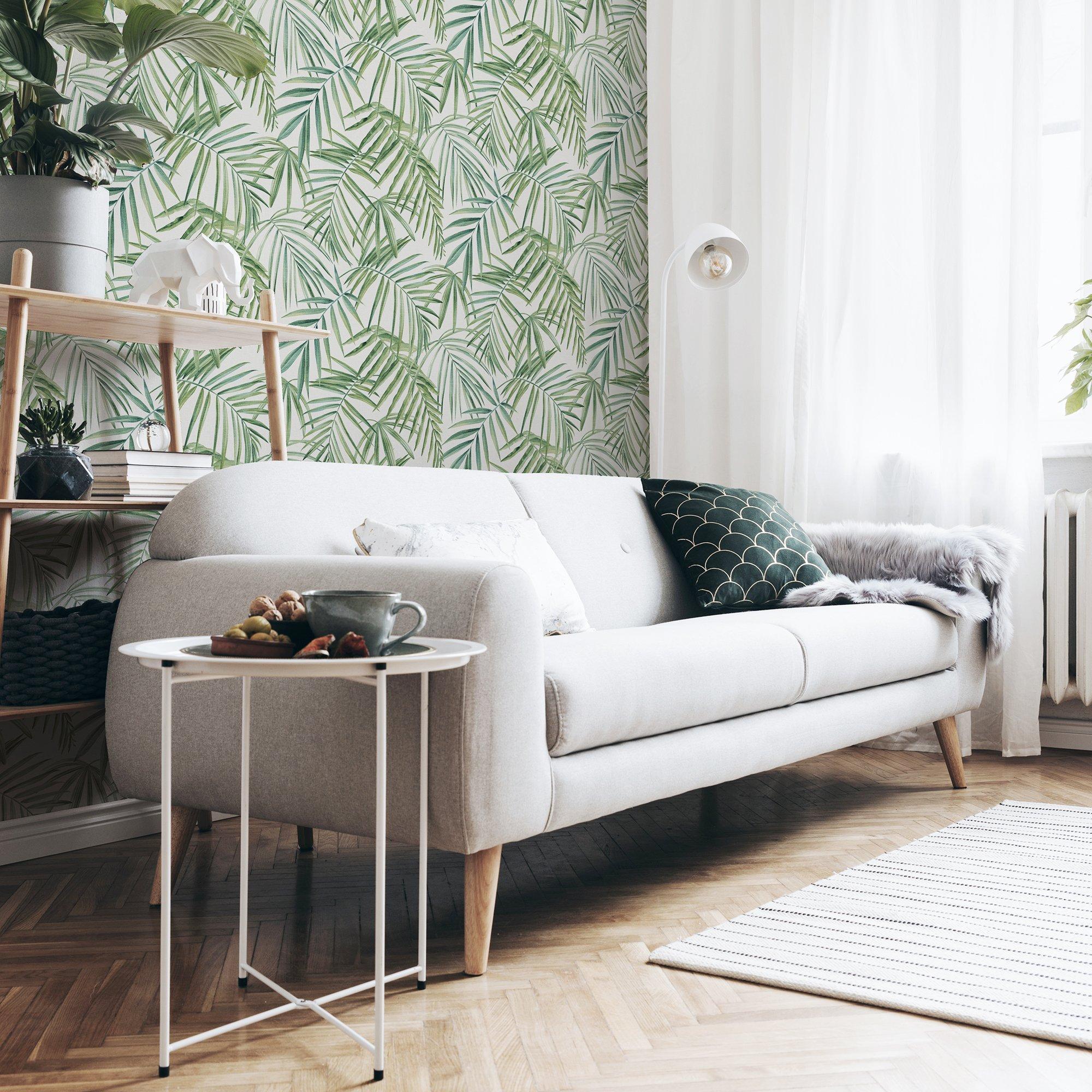 Green - Arthouse - Palm Leaves Green sw12 - 7