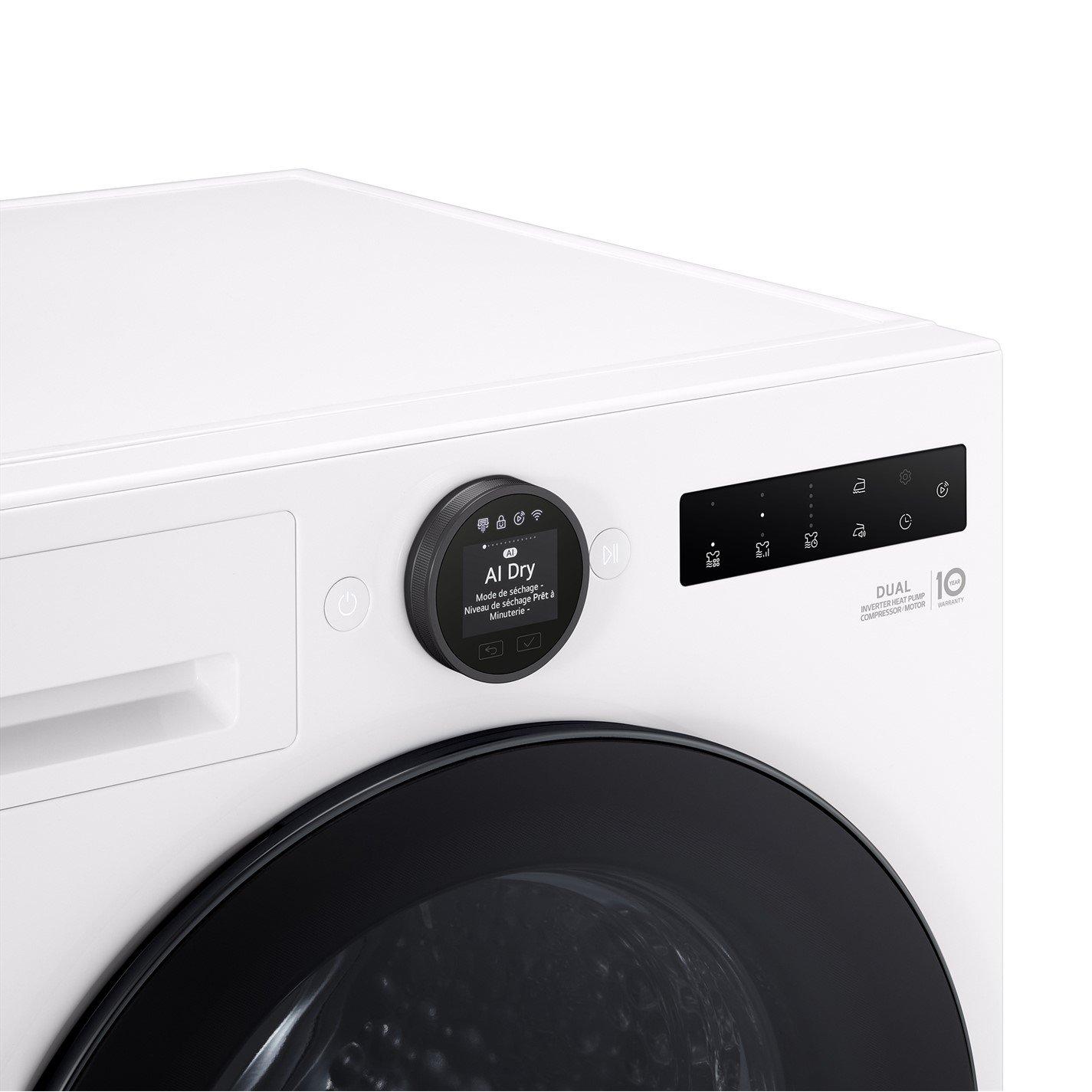 Essence Glossy - LG - 10KG Turbo Dry Tumble Dryer Essence Glossy White - 2
