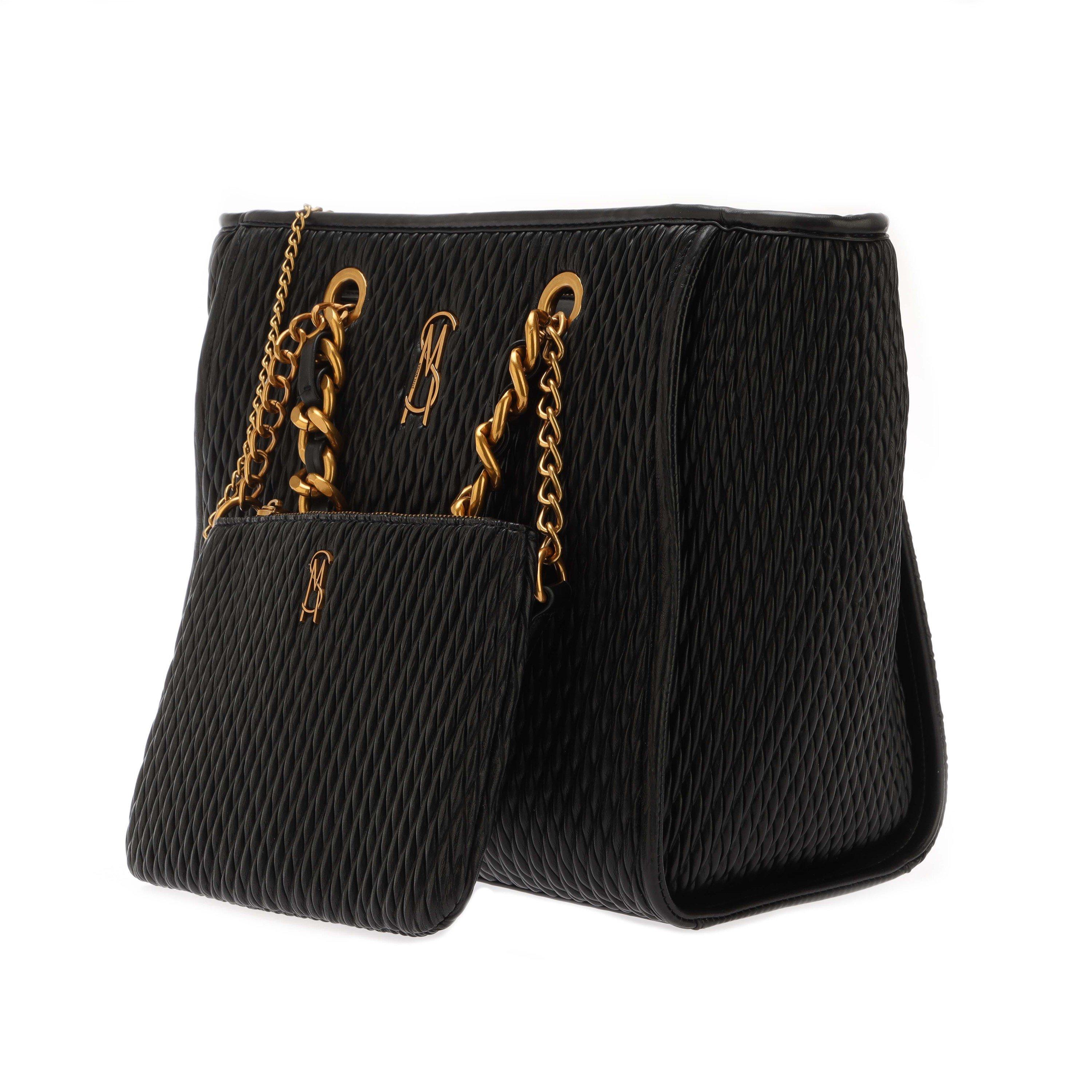 Black - Steve Madden - Bkattt-M Tote Bag - 6