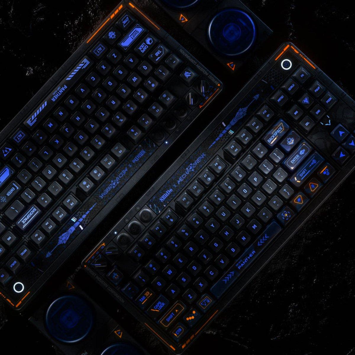 Black - 8BitDo - Mechabreak Mechanical Keyboard - 2