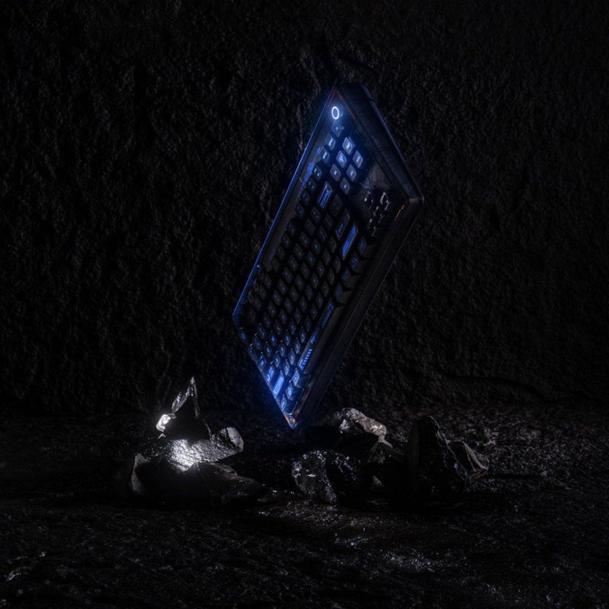 Black - 8BitDo - Mechabreak Mechanical Keyboard - 3