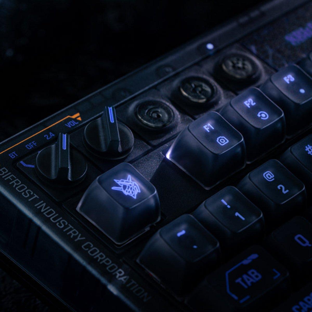 Black - 8BitDo - Mechabreak Mechanical Keyboard - 5