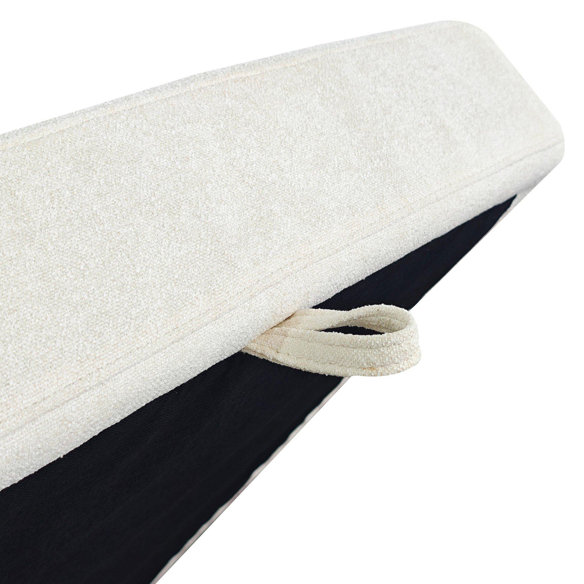 Natural - Aspire - Nexis Corner Sofa Bed with Storage, Chaise on the - 6