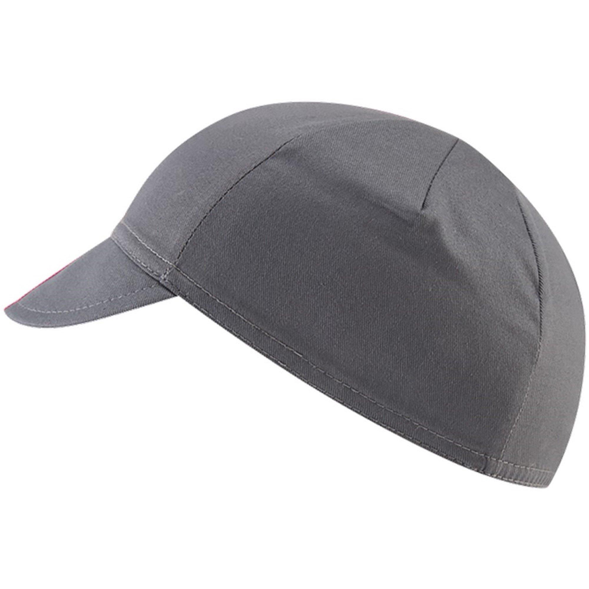 Flint Grey - Chapeau - Mens Cotton Cap Striped Grosgrain,  Flint Grey - 4