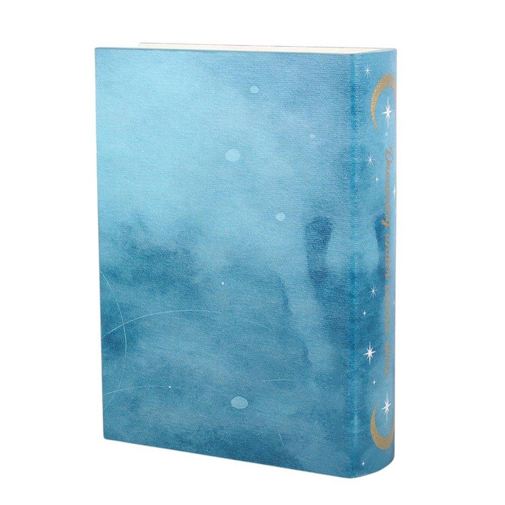 White - Something Different - Blue Celestial Book Shaped Storage Box - 3