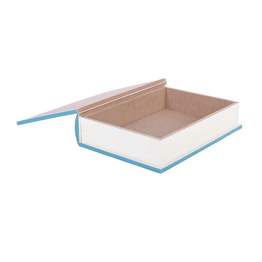 White - Something Different - Blue Celestial Book Shaped Storage Box - 4