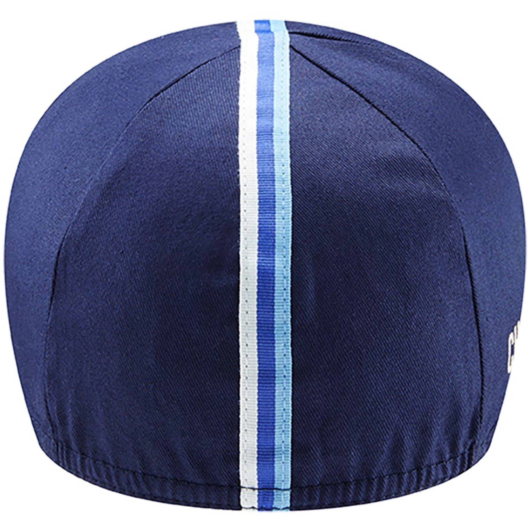 Deep Ocean - Chapeau - Mens Cotton Cap Striped Grosgrain,  Deep Ocean - 3