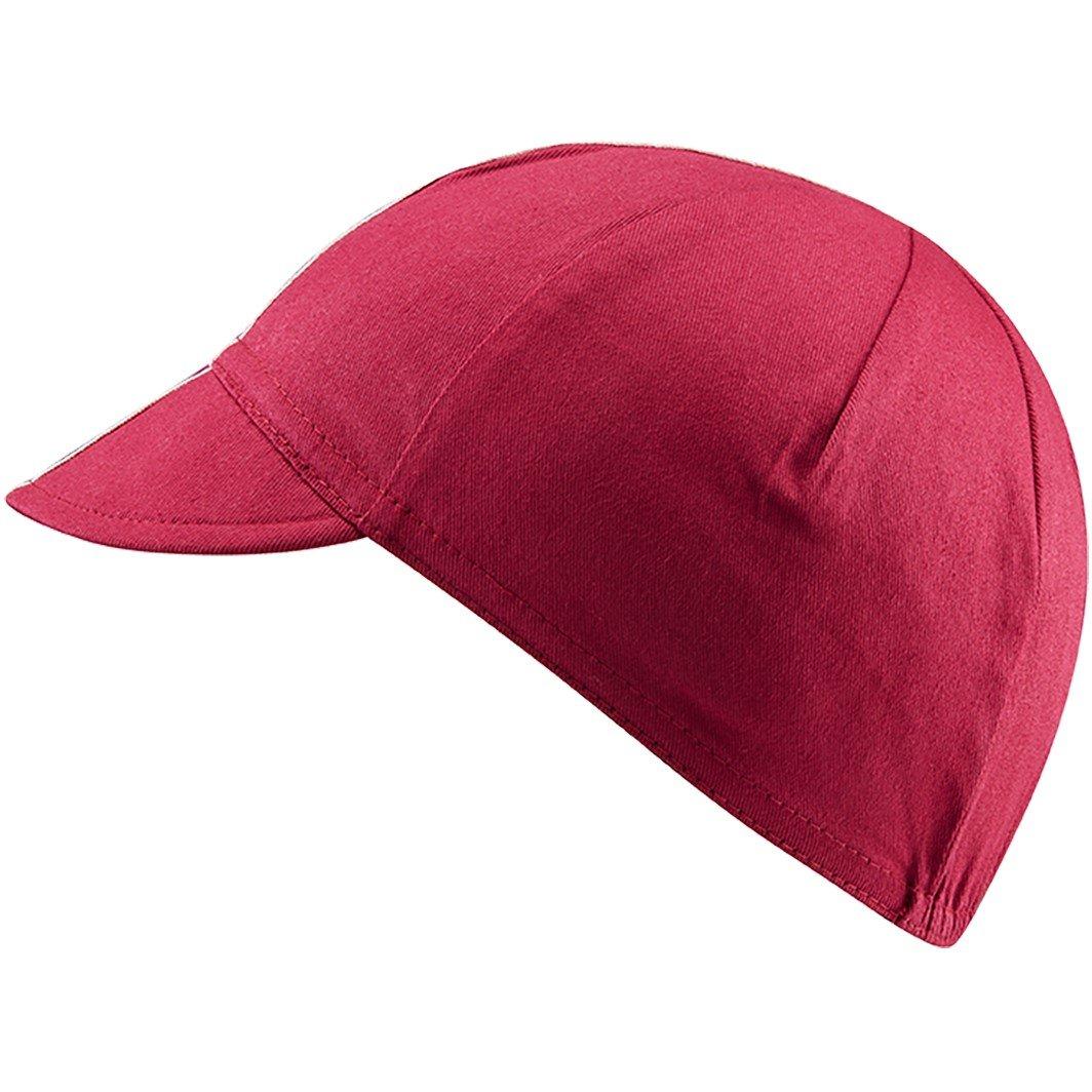 Devon Red - Chapeau - Mens Cotton Cap Striped Grosgrain,  Devon Red - 4